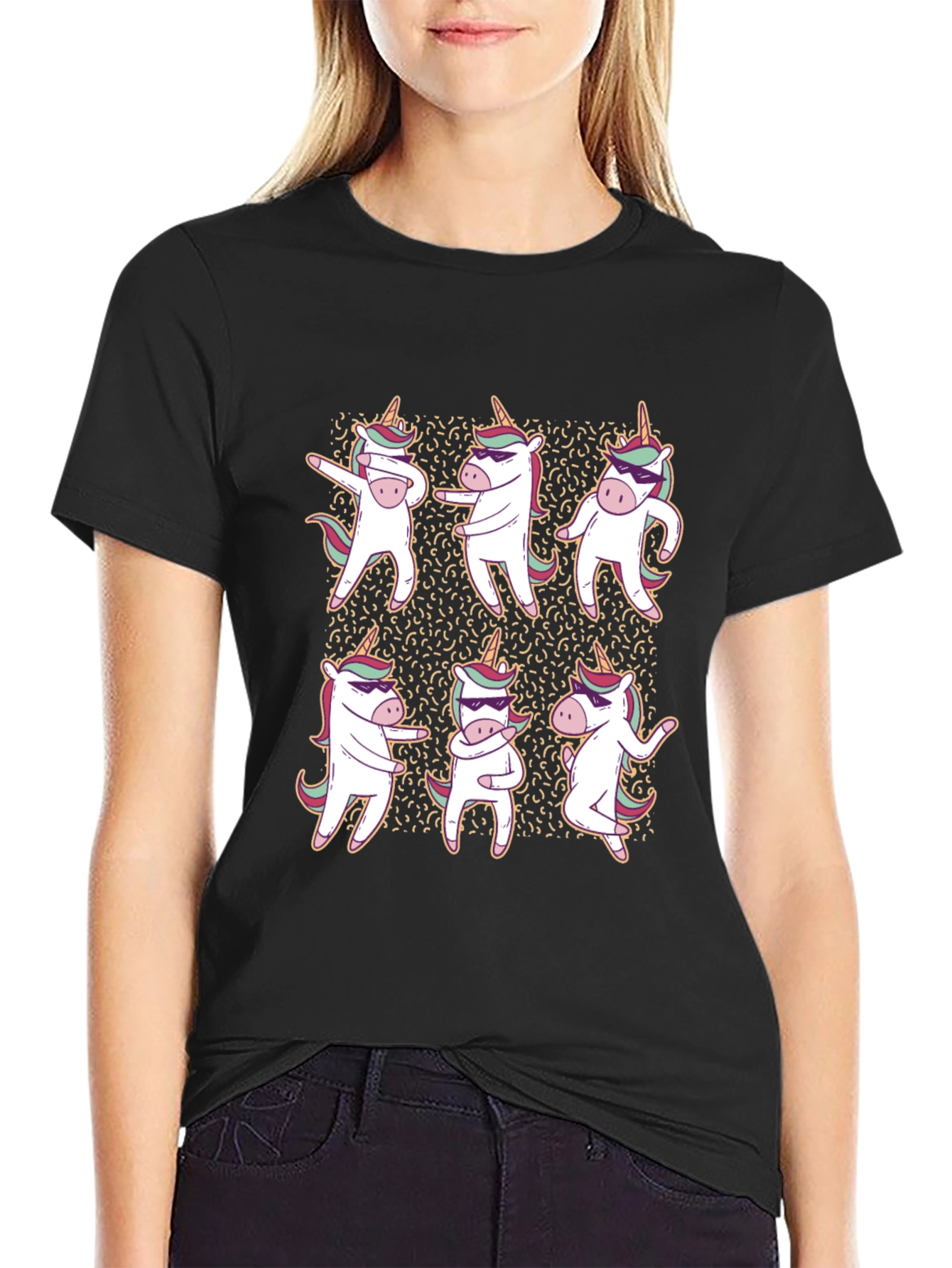 Dancing Unicorns Graphic Tee