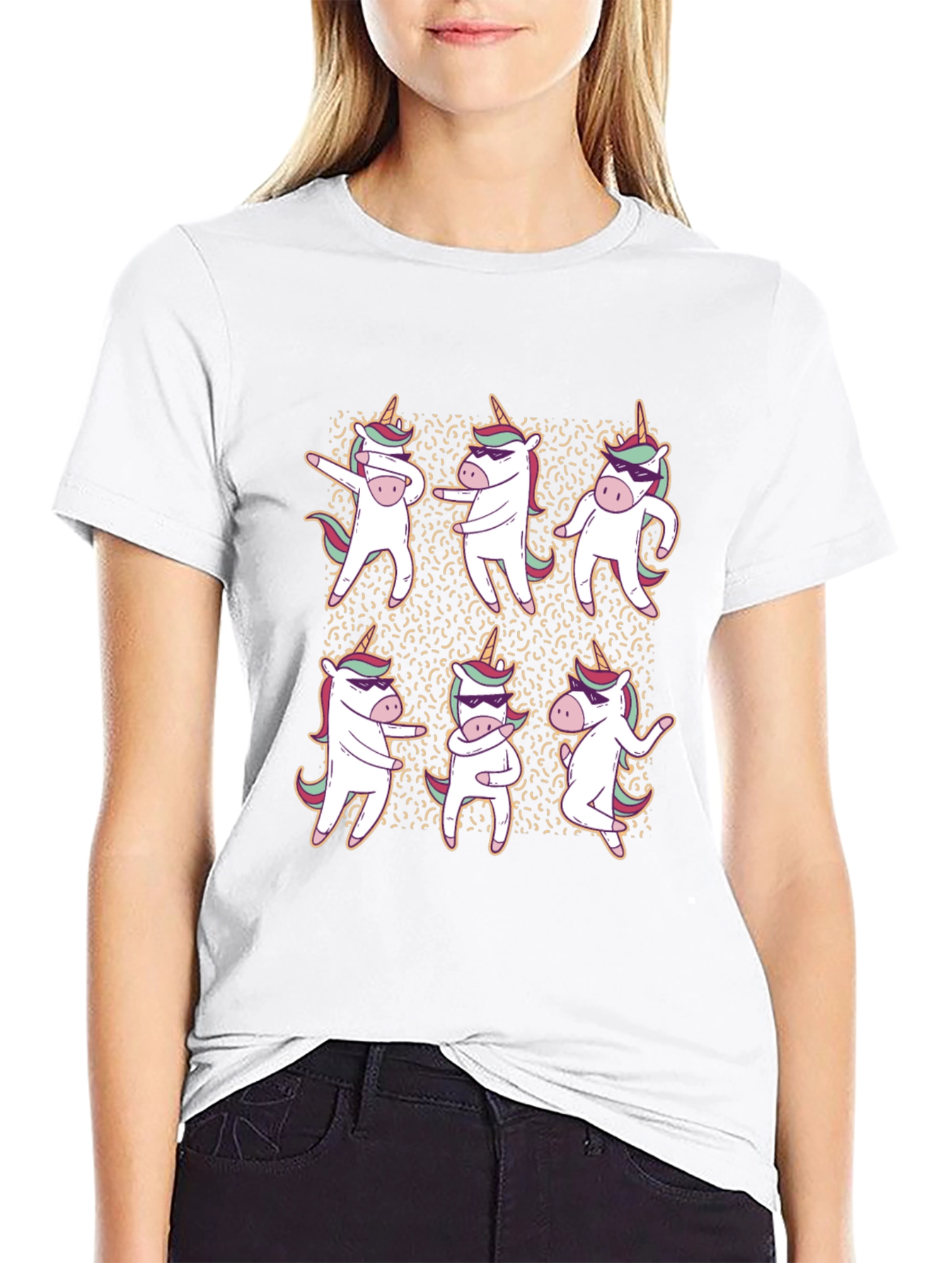 Dancing Unicorns Graphic Tee