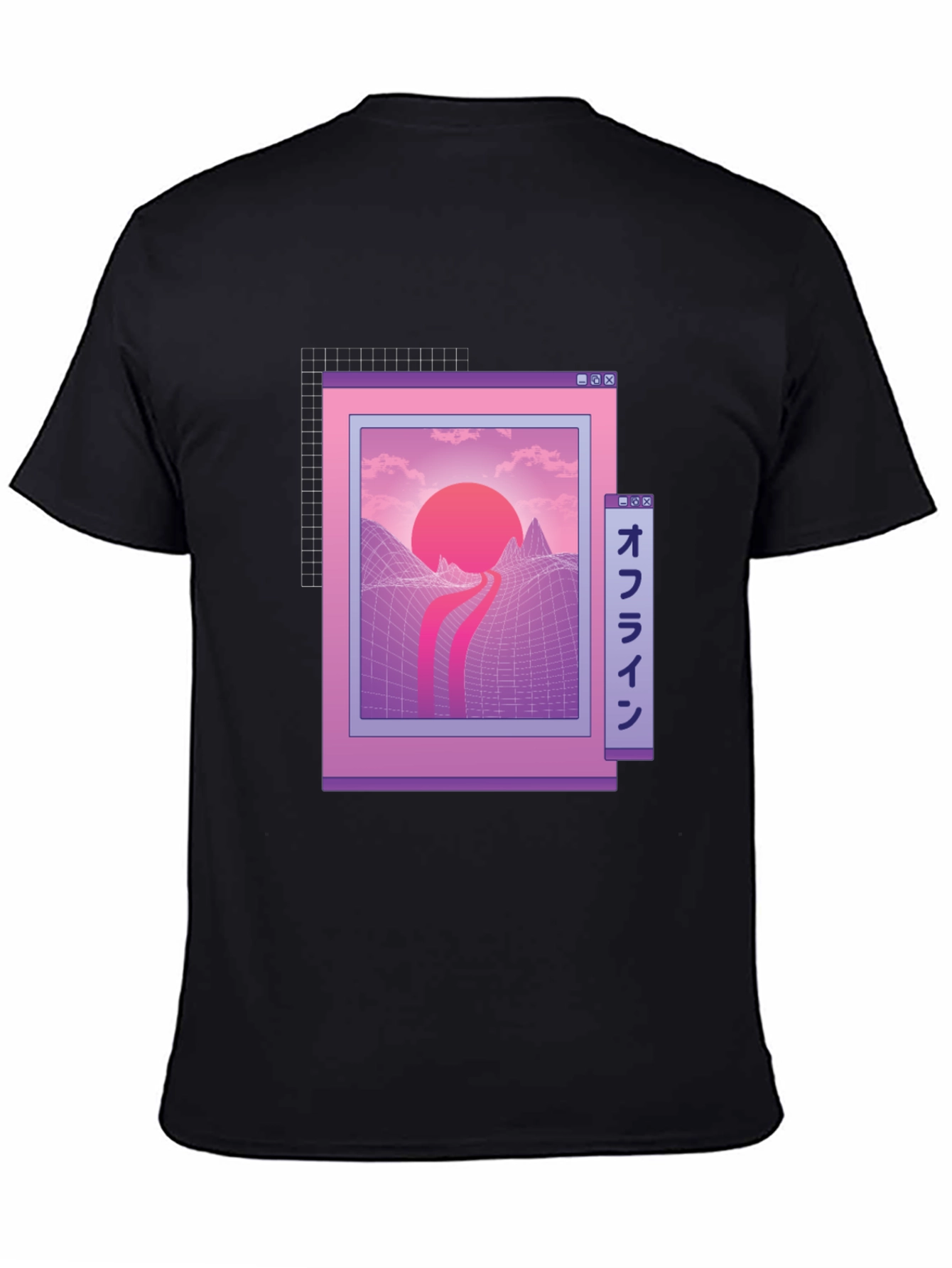 Aesthetic Vaporwave Sunset T-Shirt