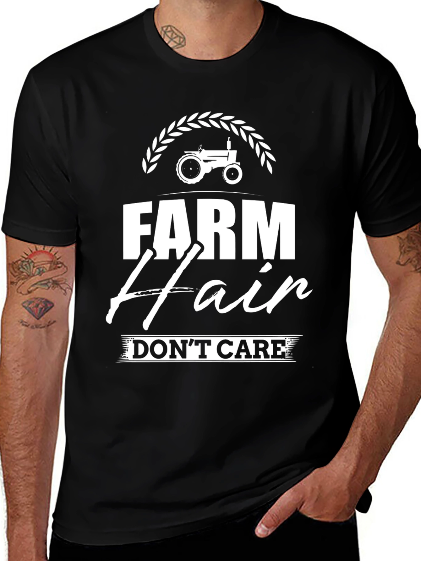 Farm Hair Dont Care Graphic Tee