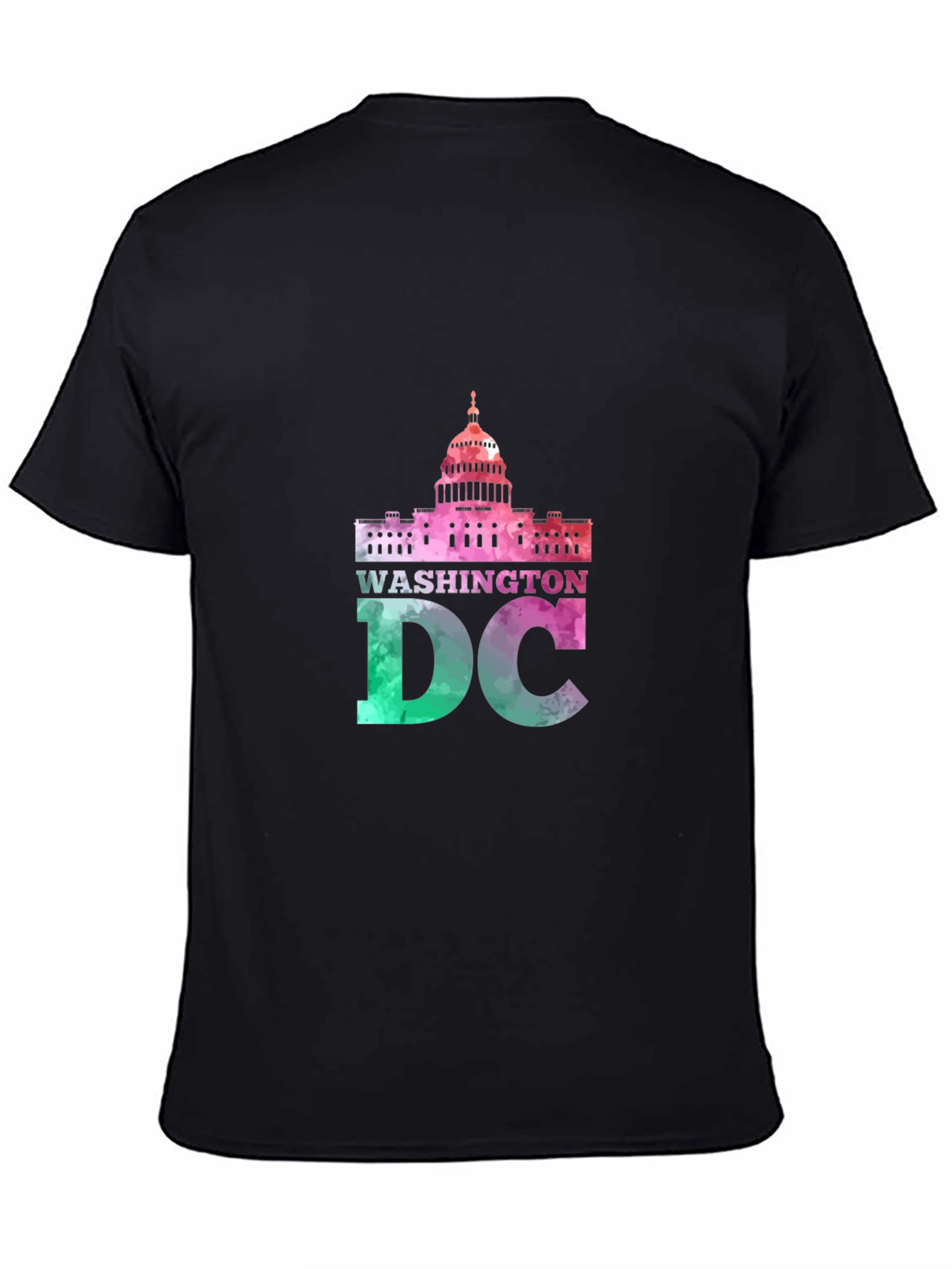 Washington DC Capitol Building Graphic T-Shirt