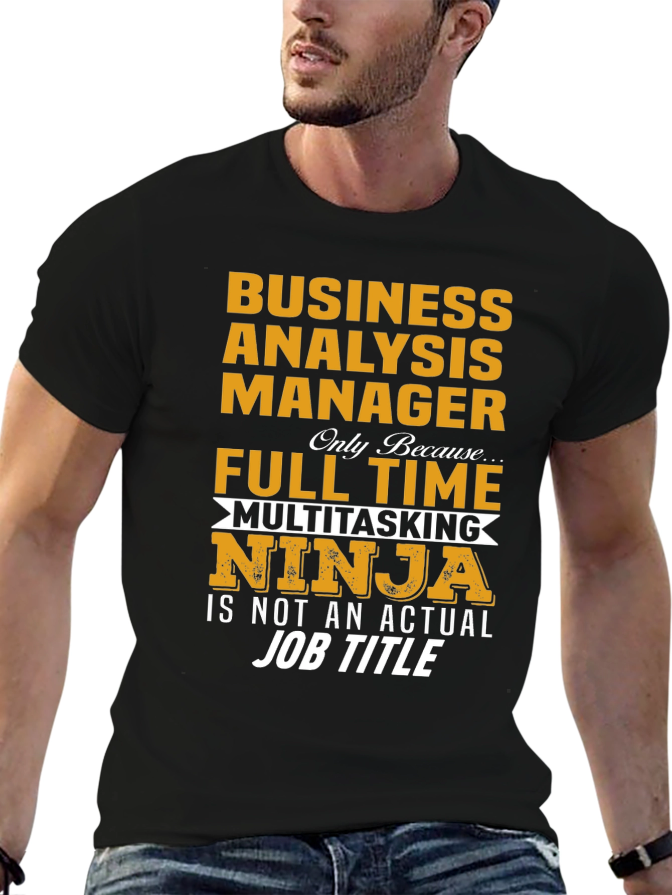 Business Analysis Manager Multitasking Ninja T-Shirt