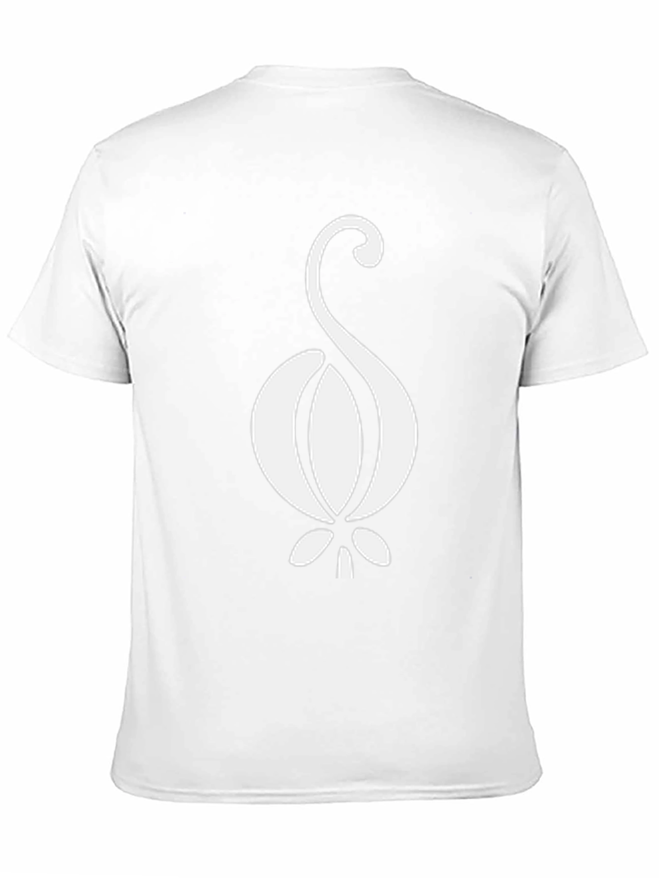 Symbol Graphic Print Black Cotton T-Shirt