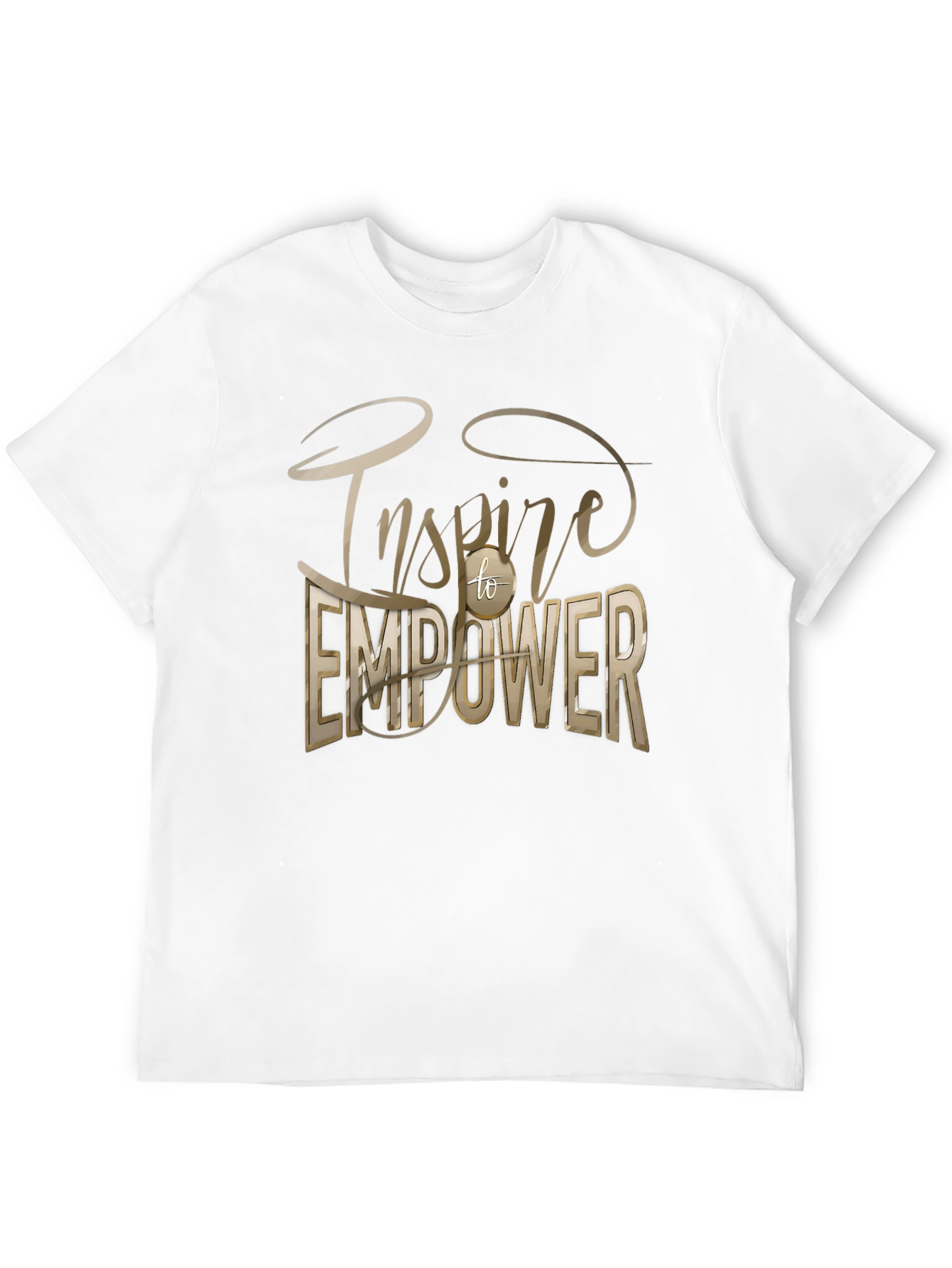 Inspire to Empower Graphic Tee - Unisex Black T-Shirt