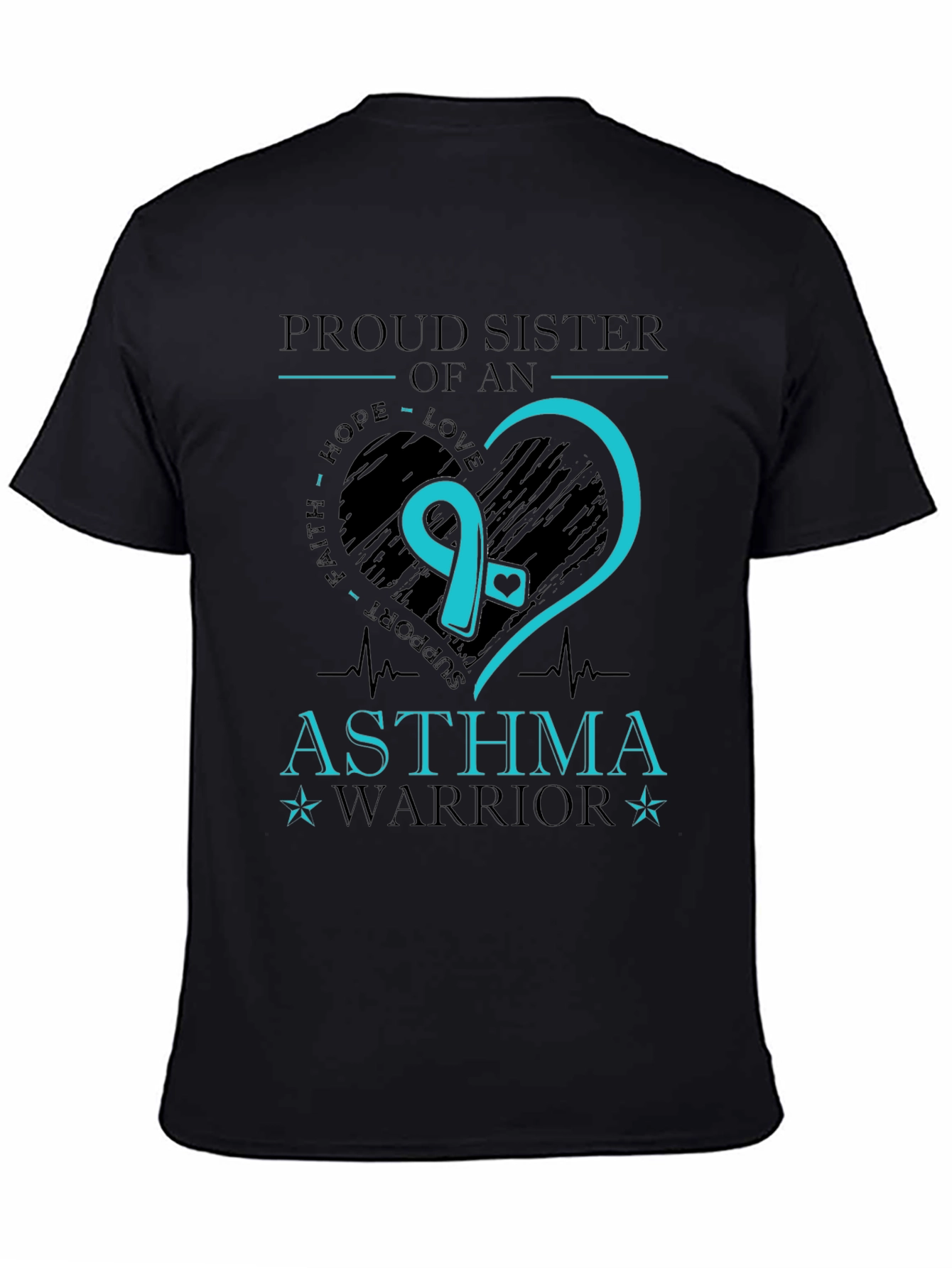 Asthma Warrior Sister T-Shirt