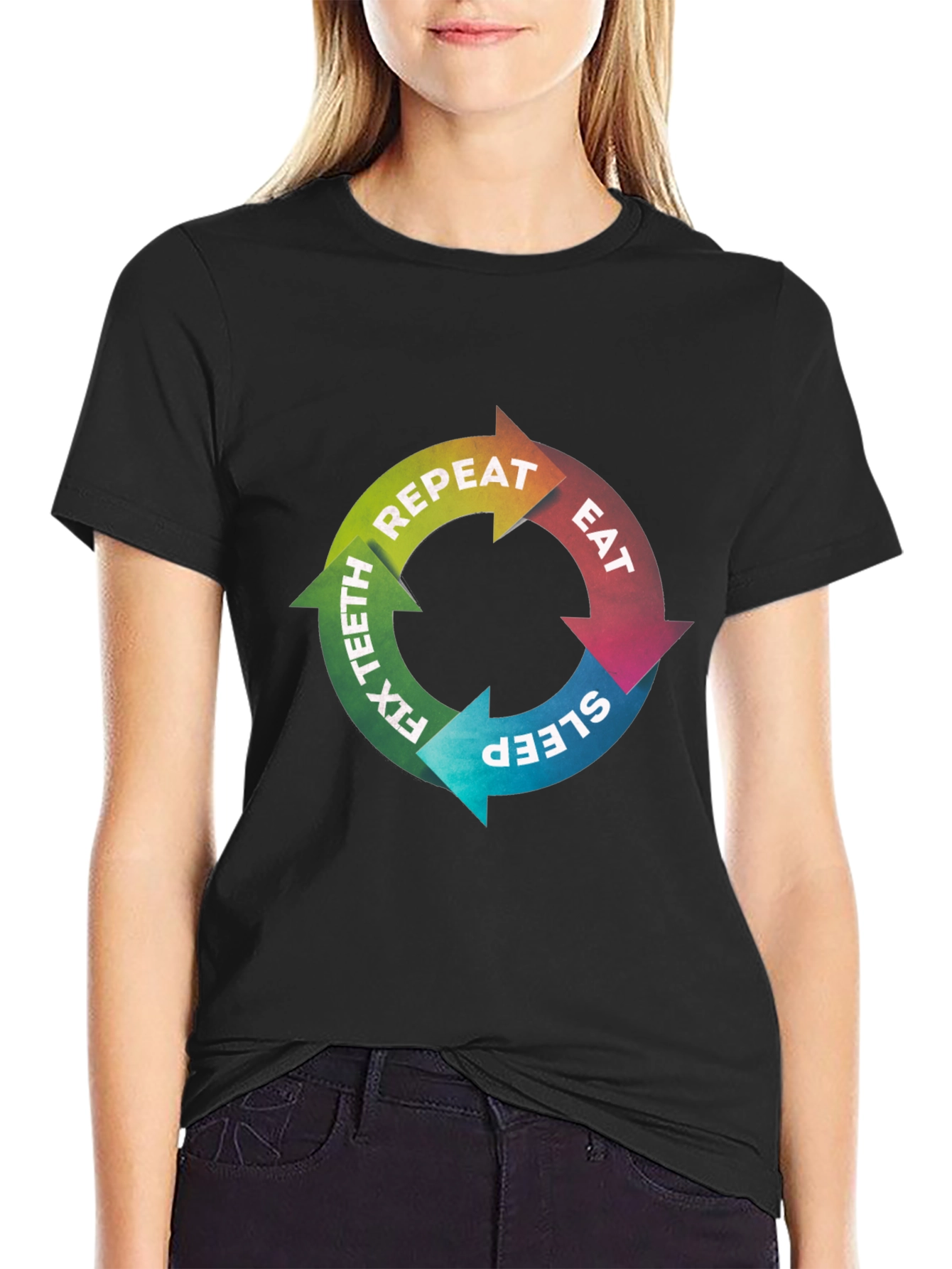 Eat Sleep Fix Teeth Repeat T-Shirt