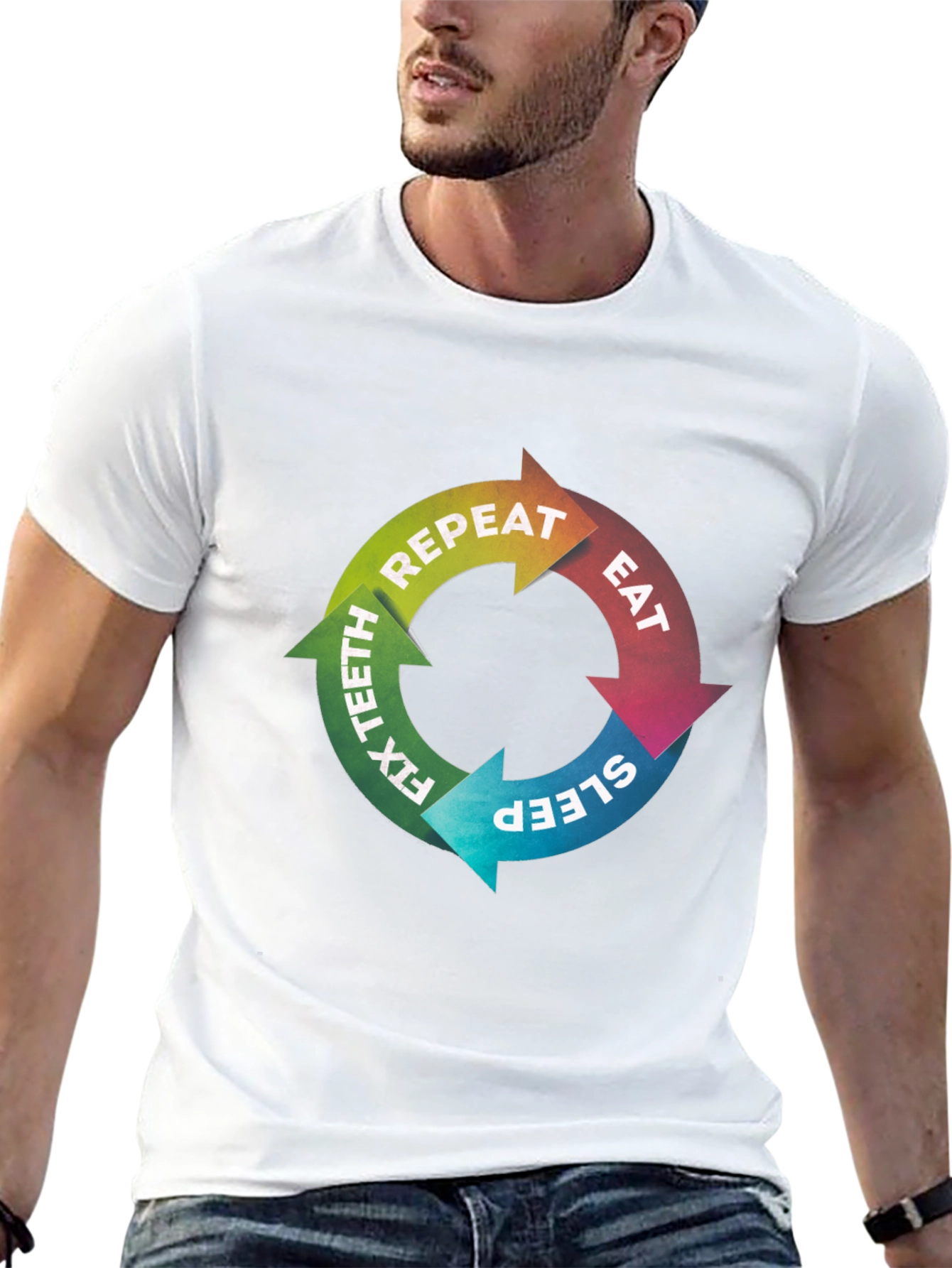Eat Sleep Fix Teeth Repeat T-Shirt