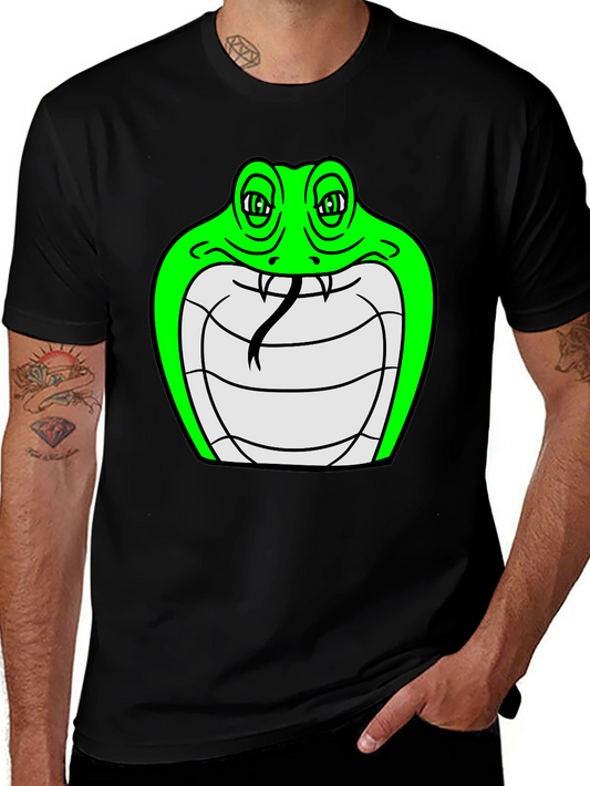 Cobra Graphic Tee - Cool Snake Design