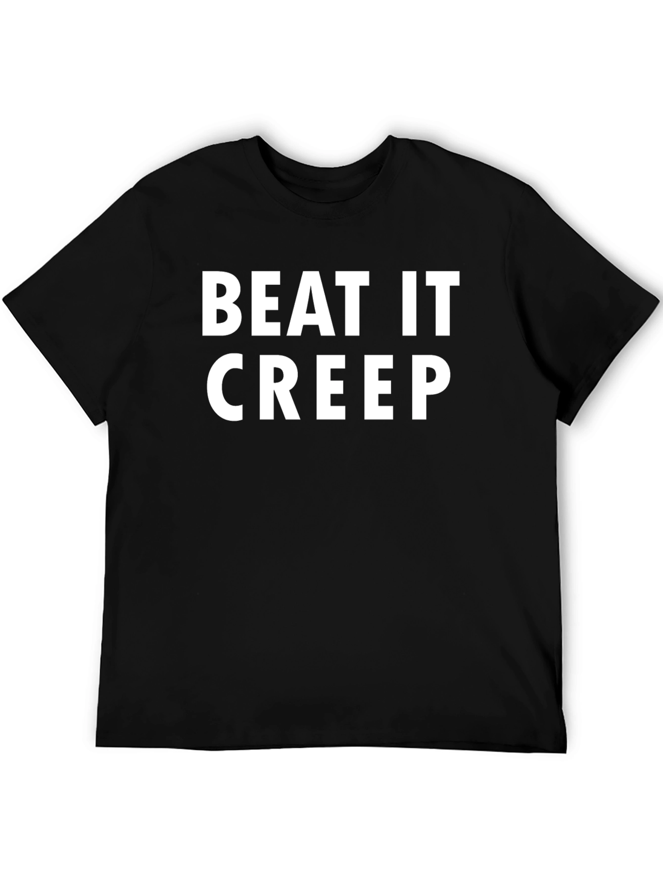 Beat It Creep Graphic Tee - Bold Statement T-Shirt