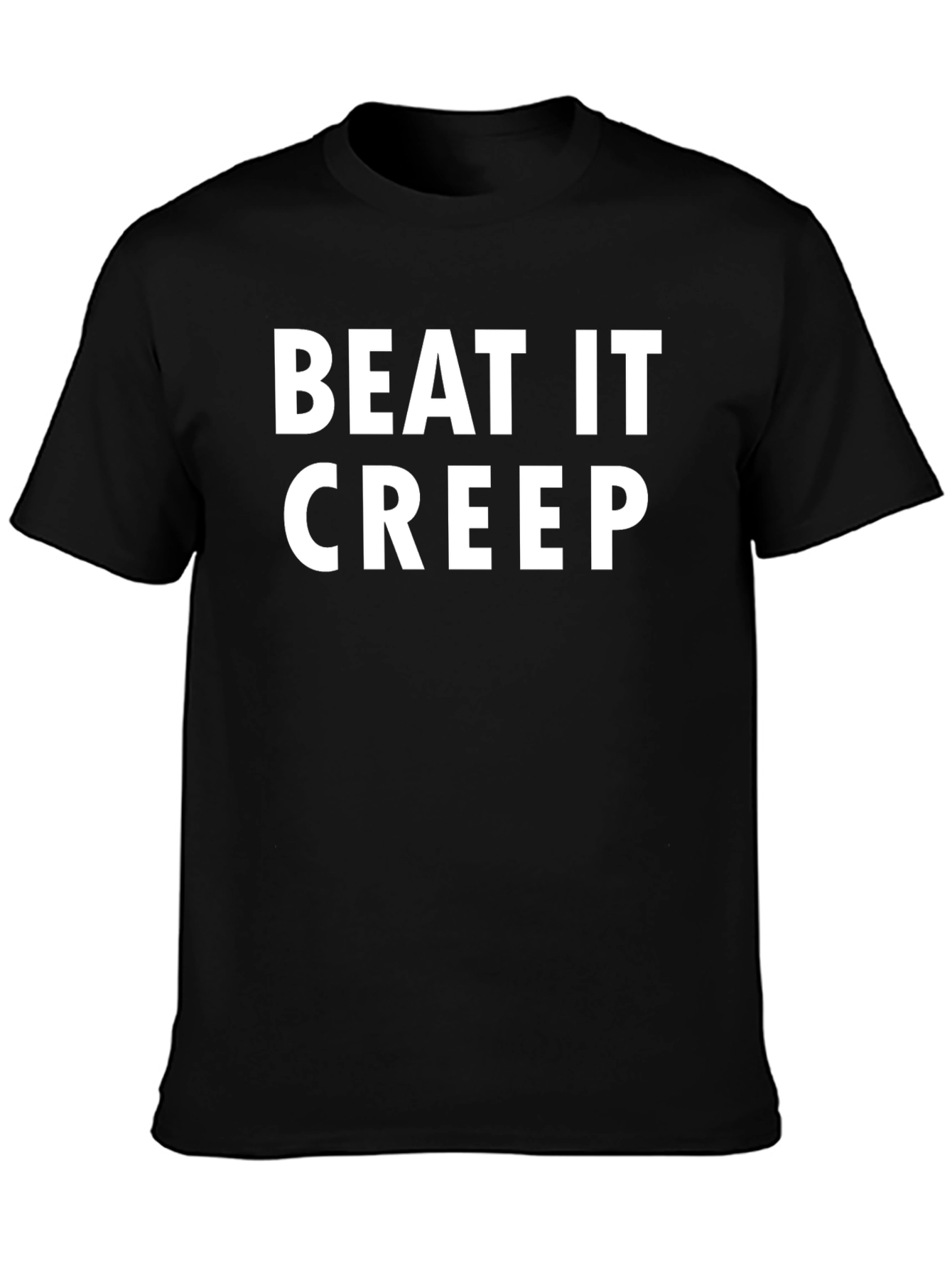 Beat It Creep Graphic Tee - Bold Statement T-Shirt