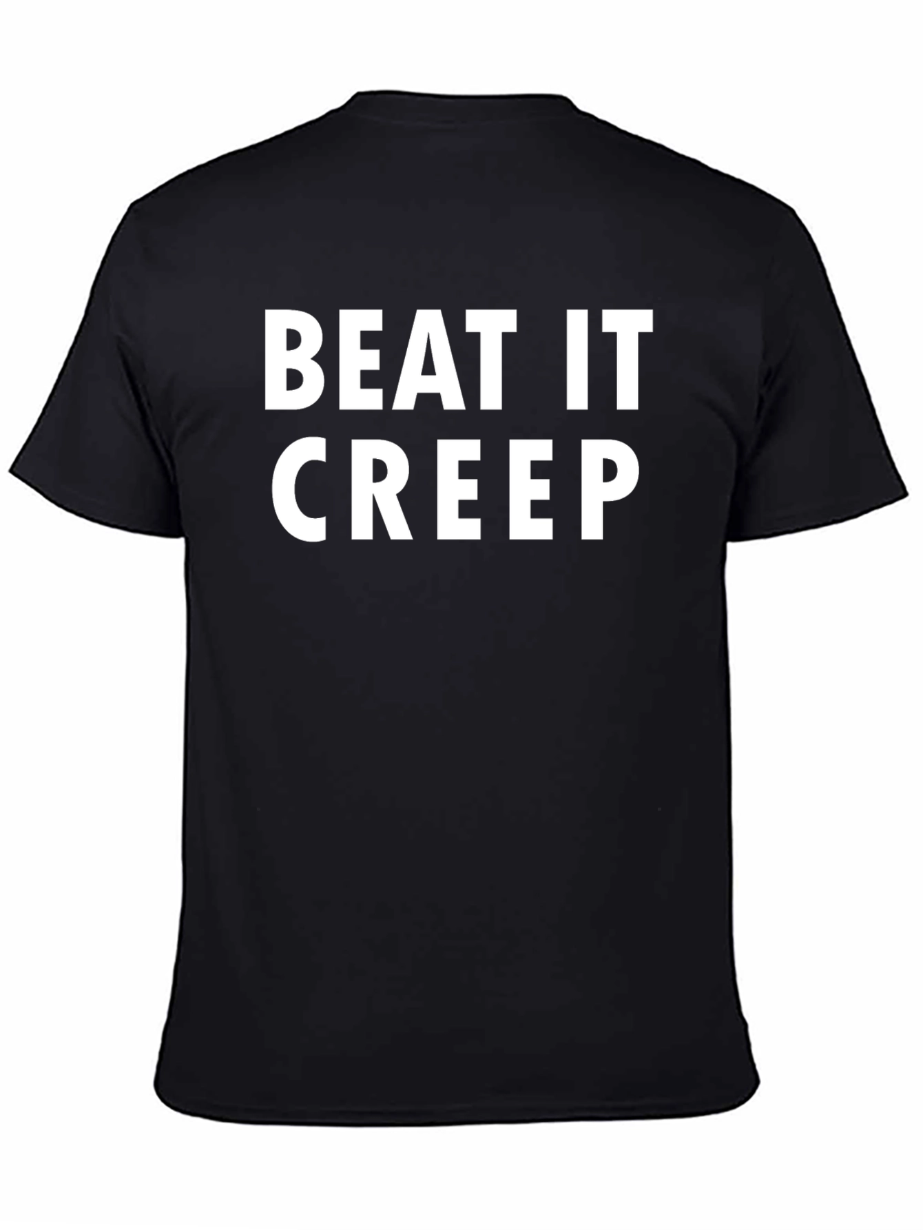 Beat It Creep Graphic Tee - Bold Statement T-Shirt