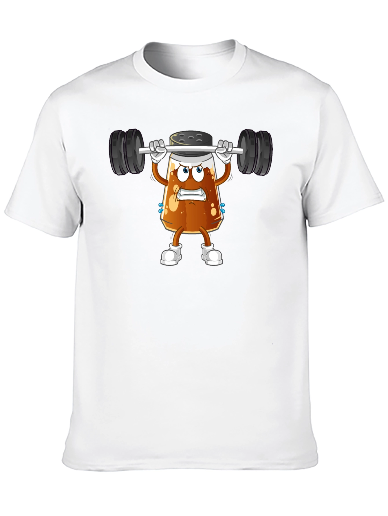 Funny Salt Shaker Lifting Barbell T-Shirt