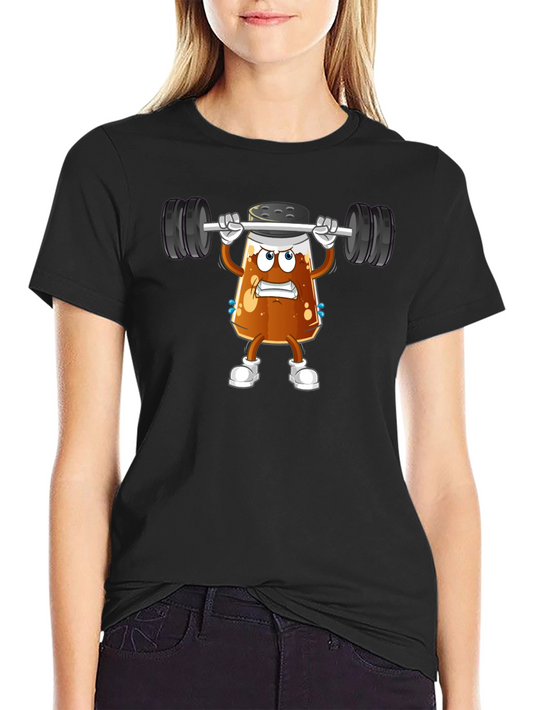Funny Salt Shaker Lifting Barbell T-Shirt