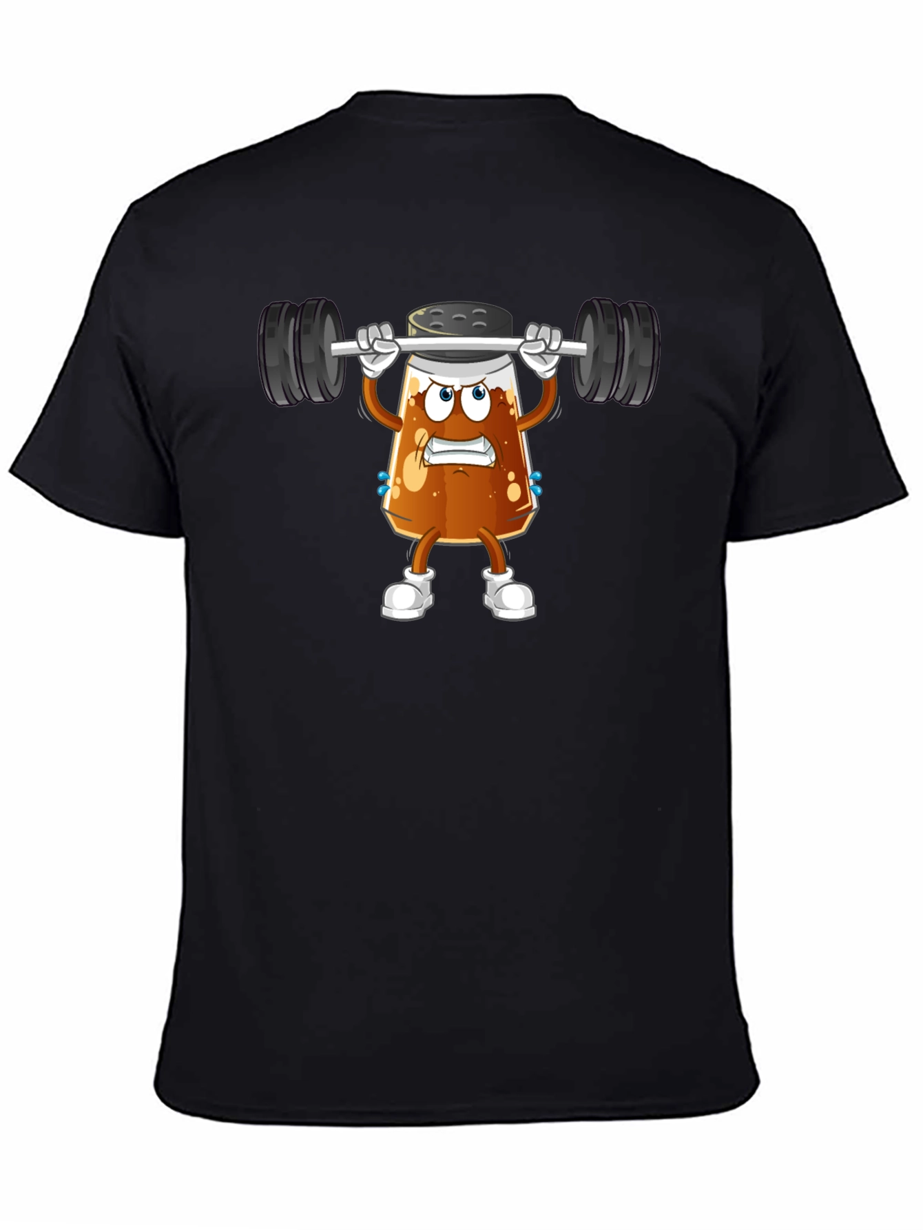 Funny Salt Shaker Lifting Barbell T-Shirt