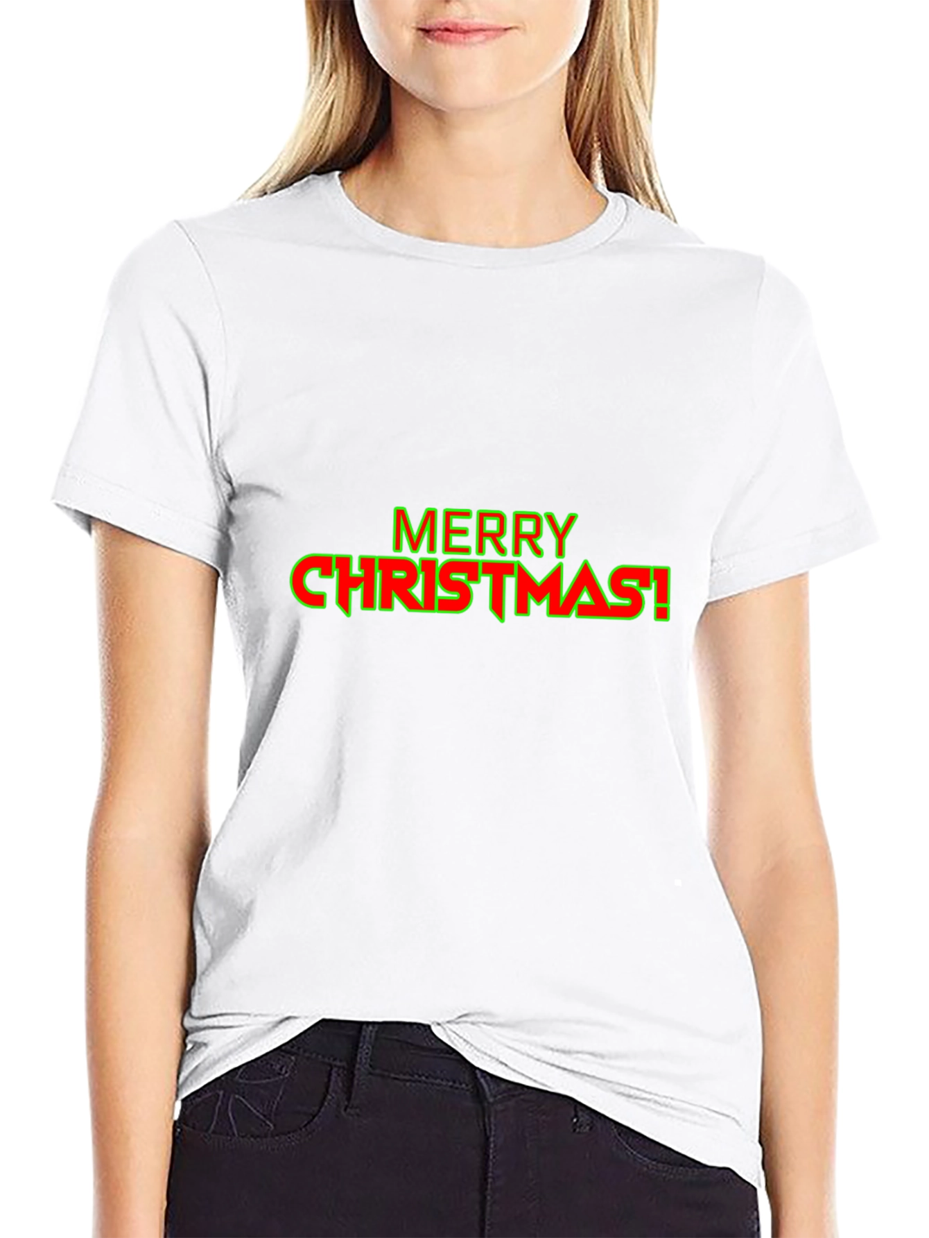 Merry Christmas Graphic T-Shirt - Holiday Cheer