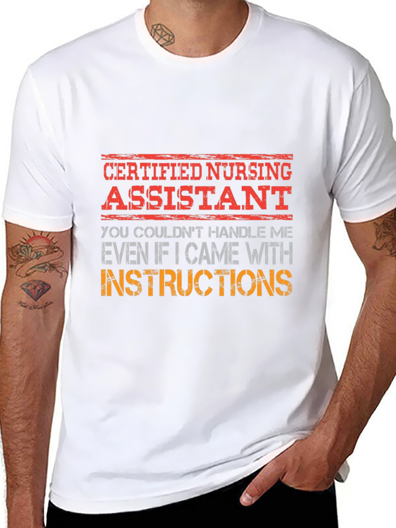 Certified Nursing Assistant T-Shirt - Handle With Care