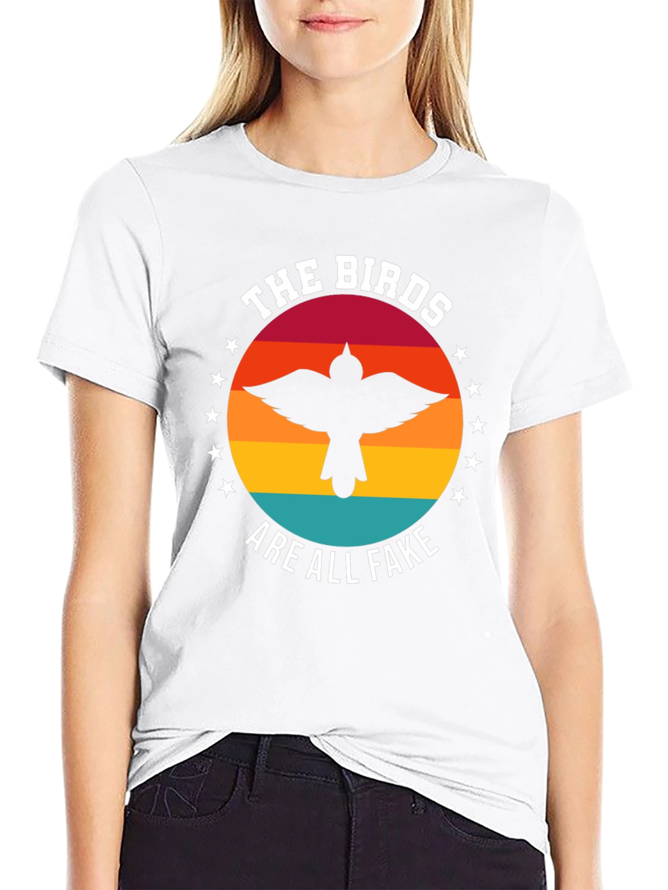 Birds Arent Real Conspiracy T-Shirt