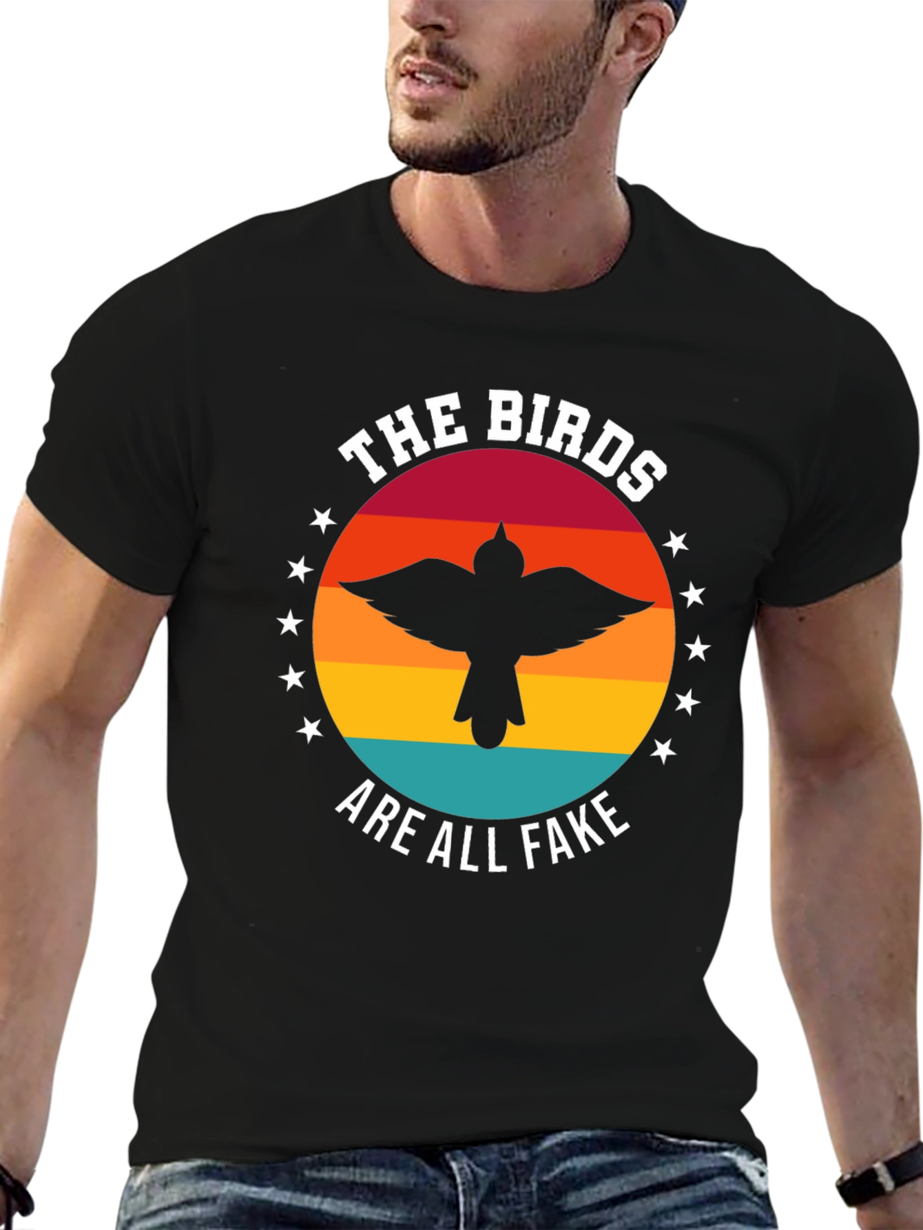 Birds Arent Real Conspiracy T-Shirt