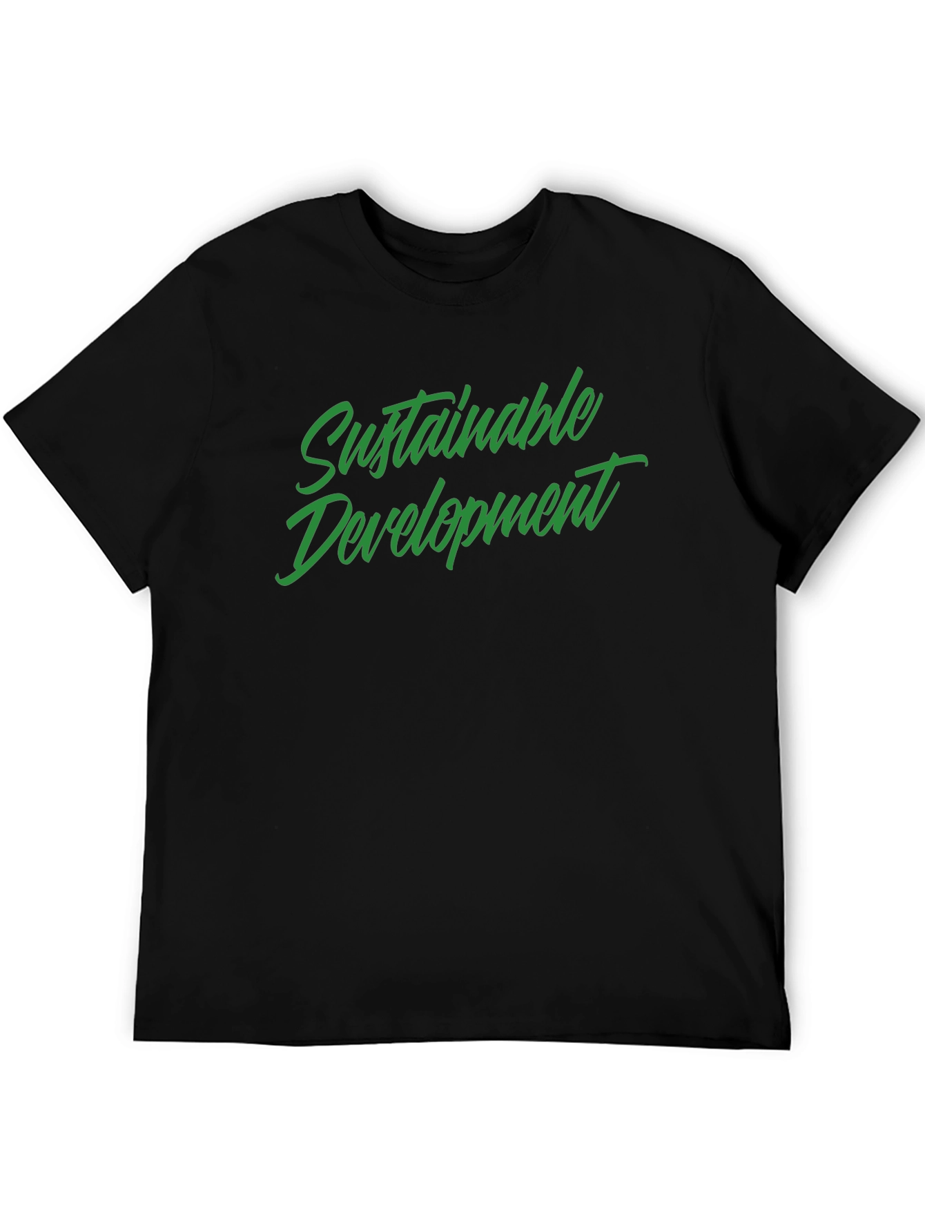 Sustainable Development T-Shirt - Eco-Friendly Fashion