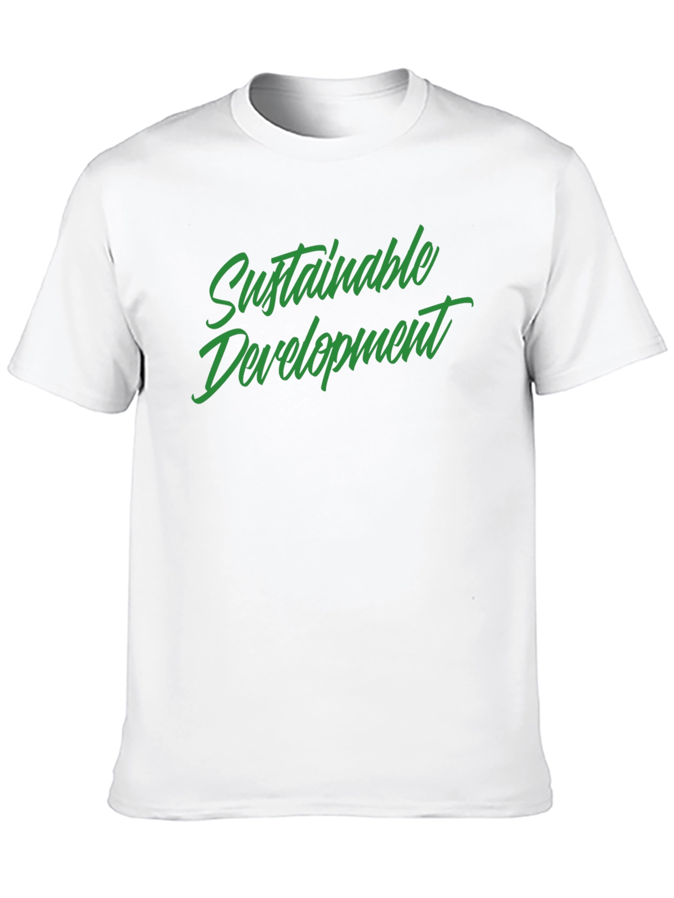 Sustainable Development T-Shirt - Eco-Friendly Fashion