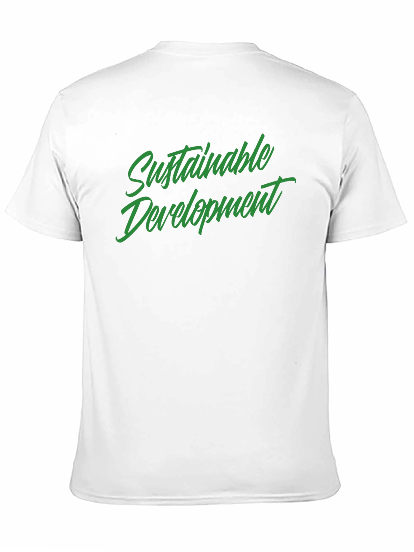 Sustainable Development T-Shirt - Eco-Friendly Fashion
