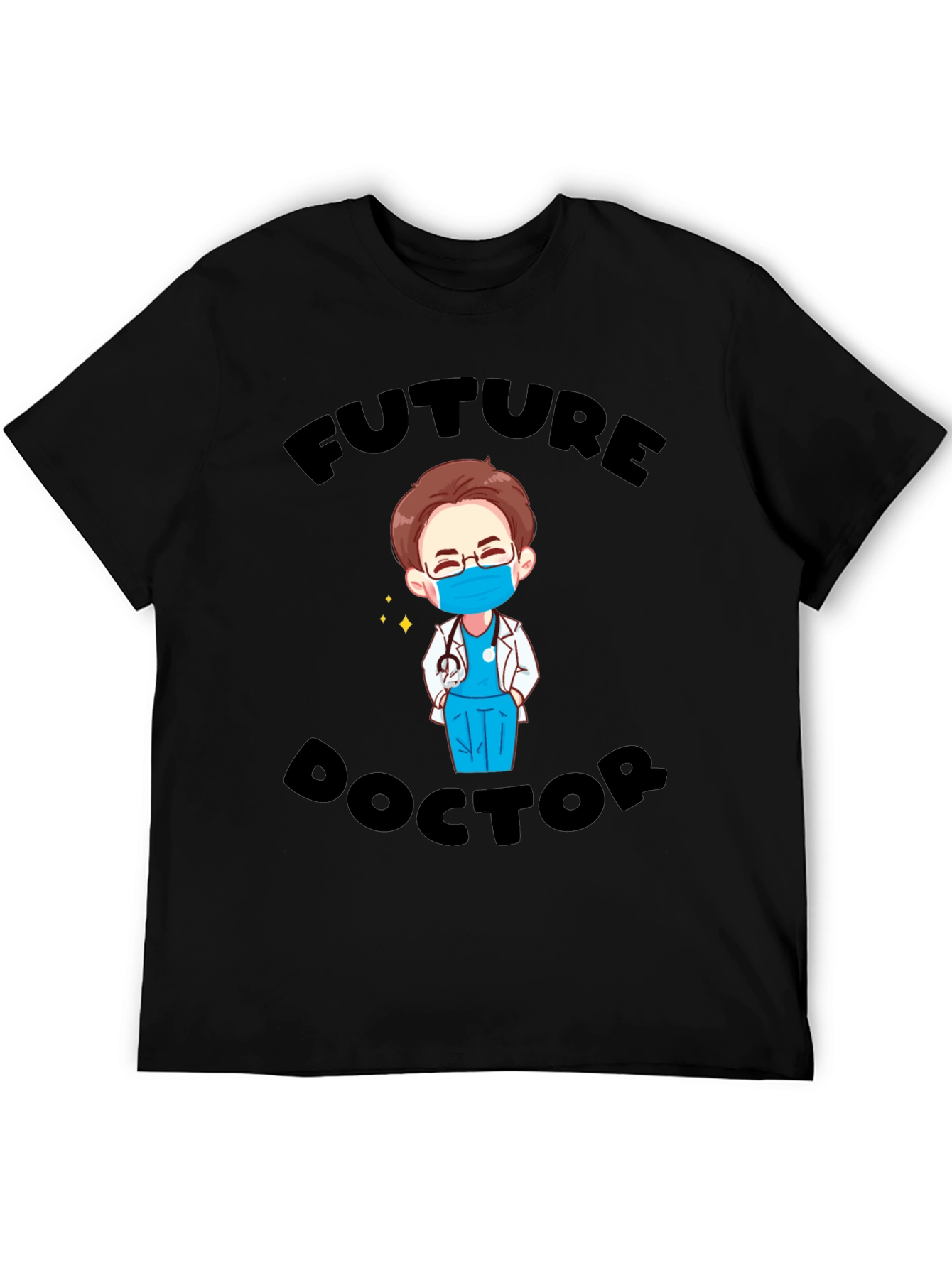 Future Doctor Cartoon Graphic T-Shirt