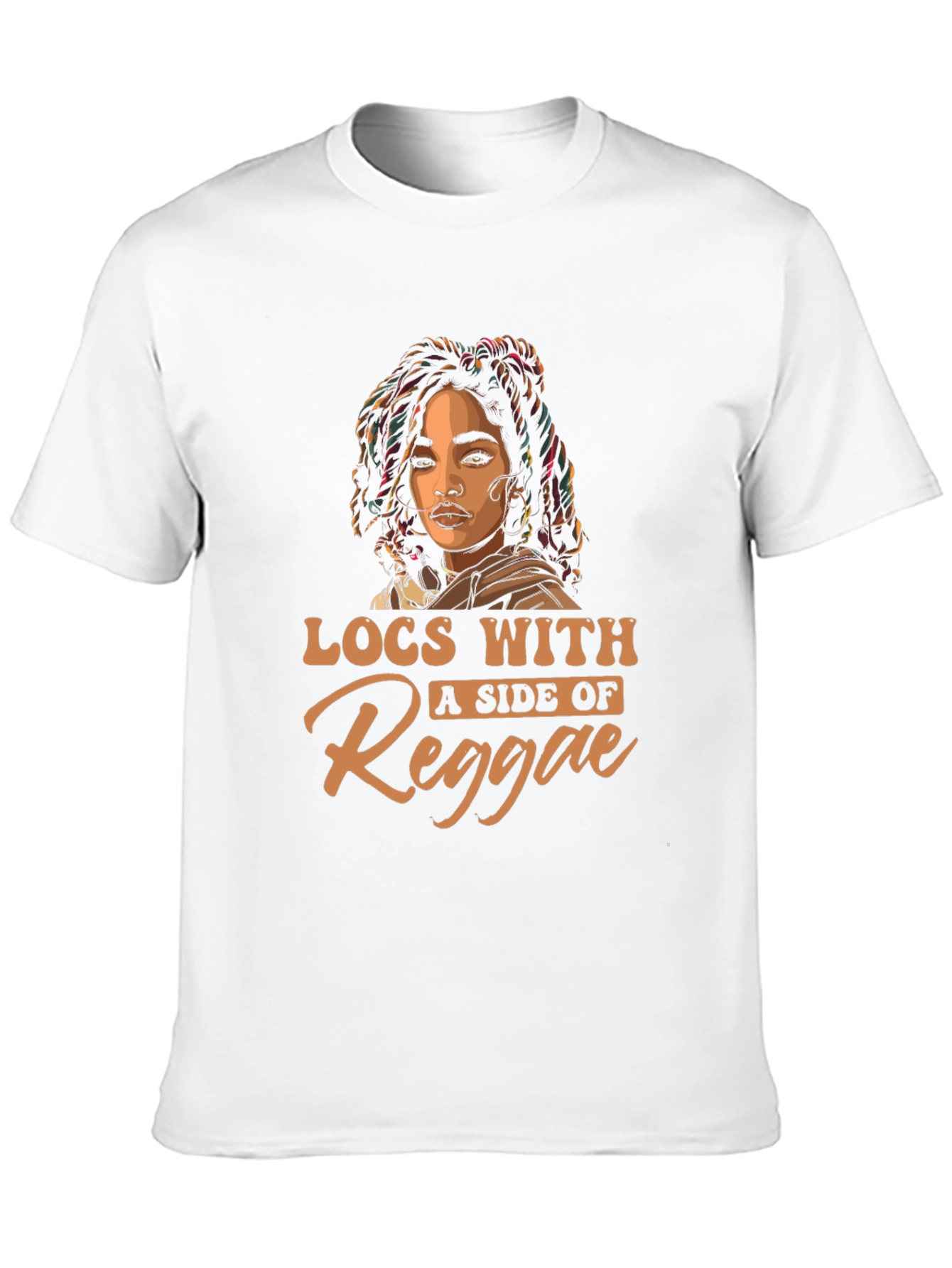 Locs with a Side of Reggae T-Shirt