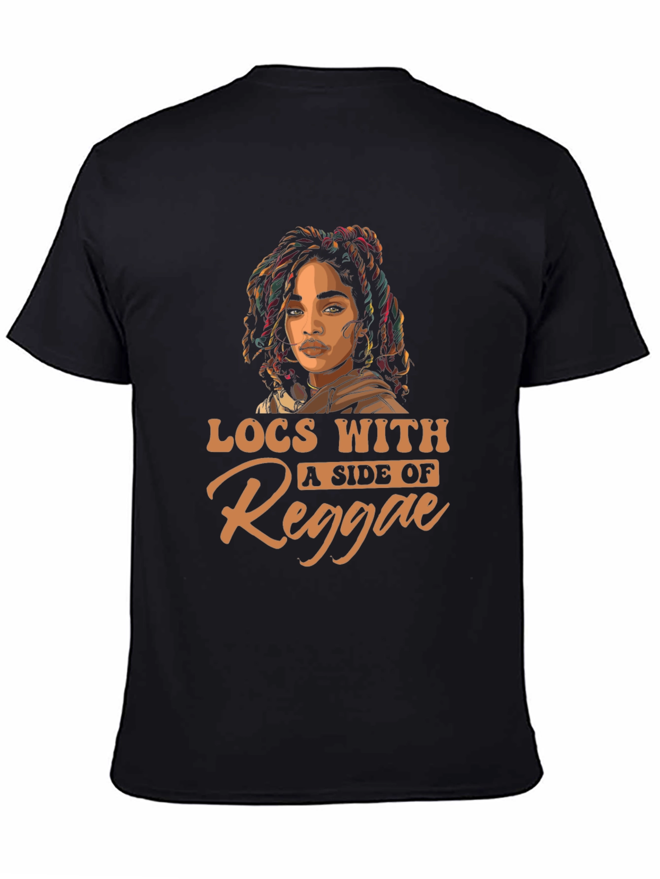Locs with a Side of Reggae T-Shirt