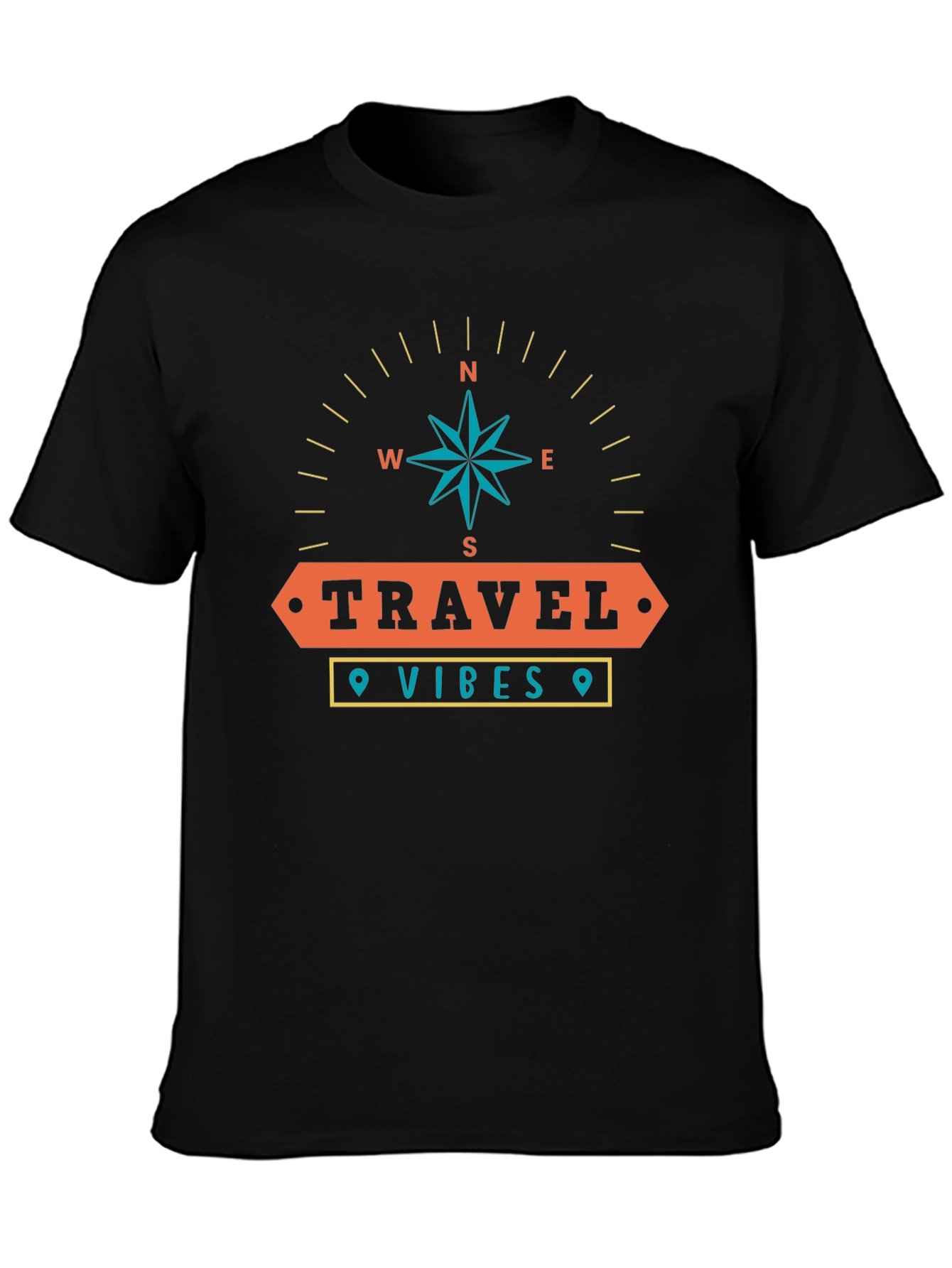 Travel Vibes Graphic Tee - Adventure Awaits!