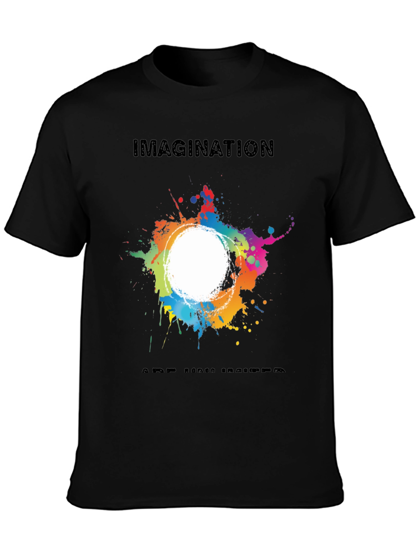 Imagination Unlimited Black T-Shirt