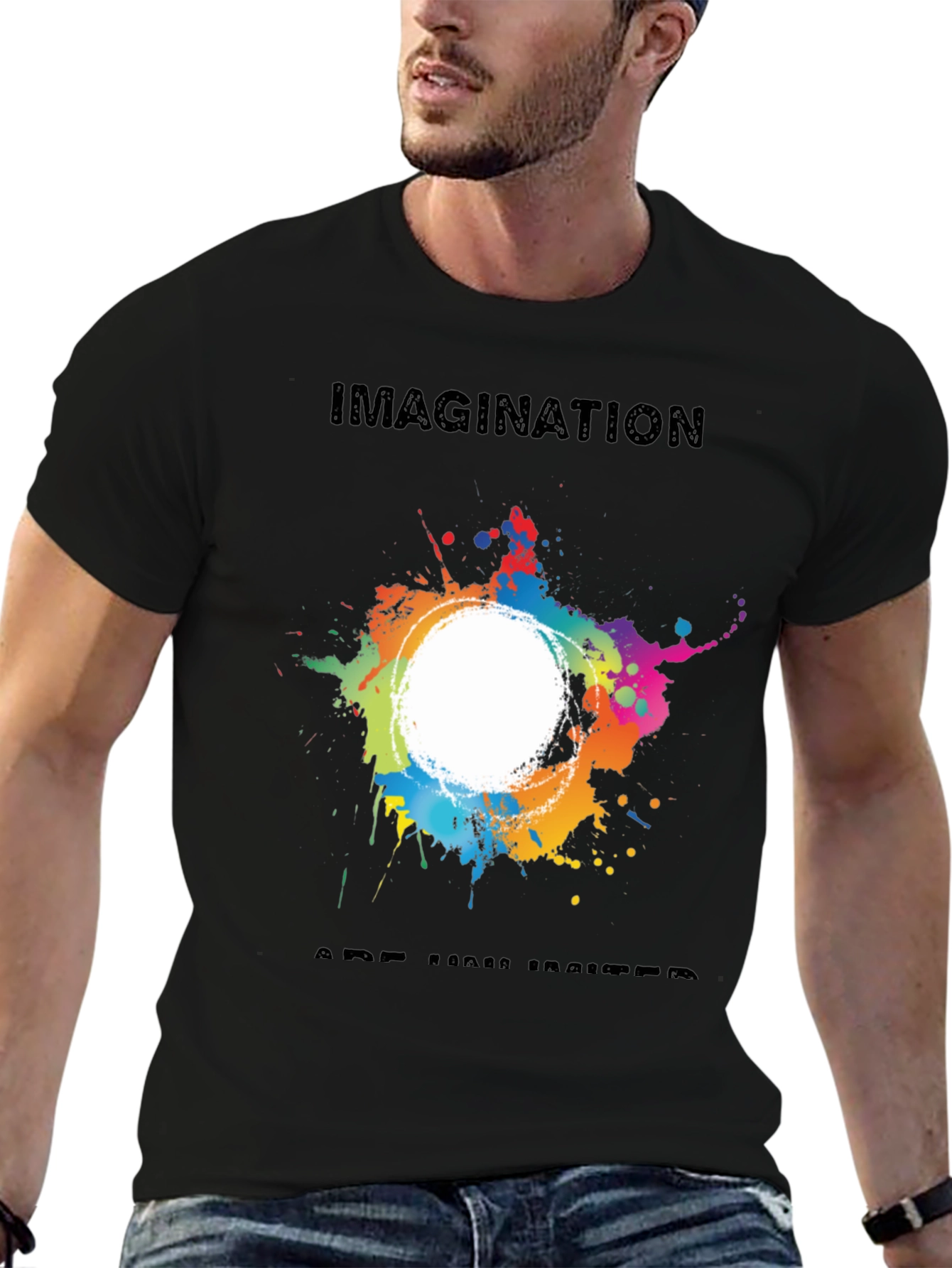 Imagination Unlimited Black T-Shirt