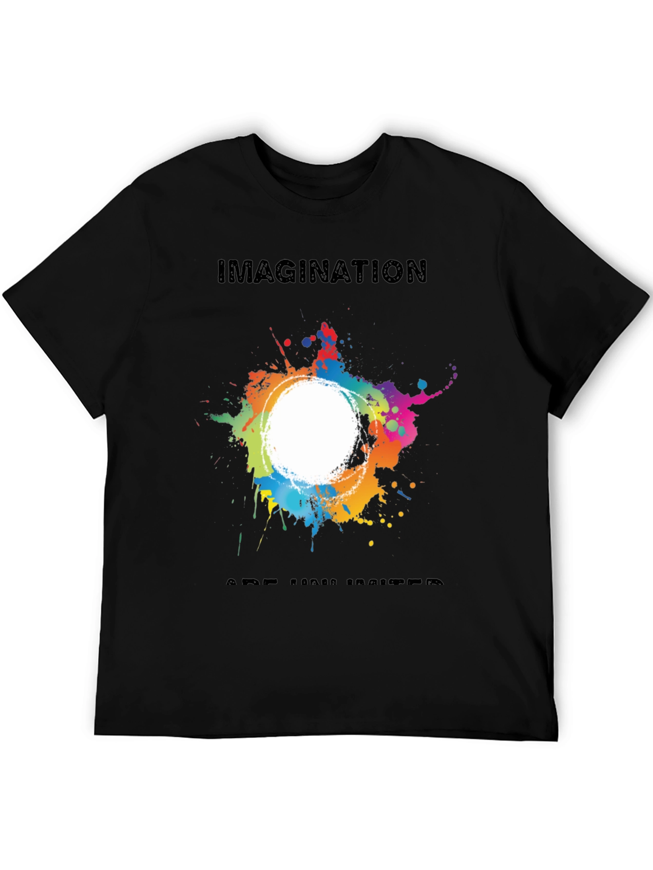 Imagination Unlimited Black T-Shirt
