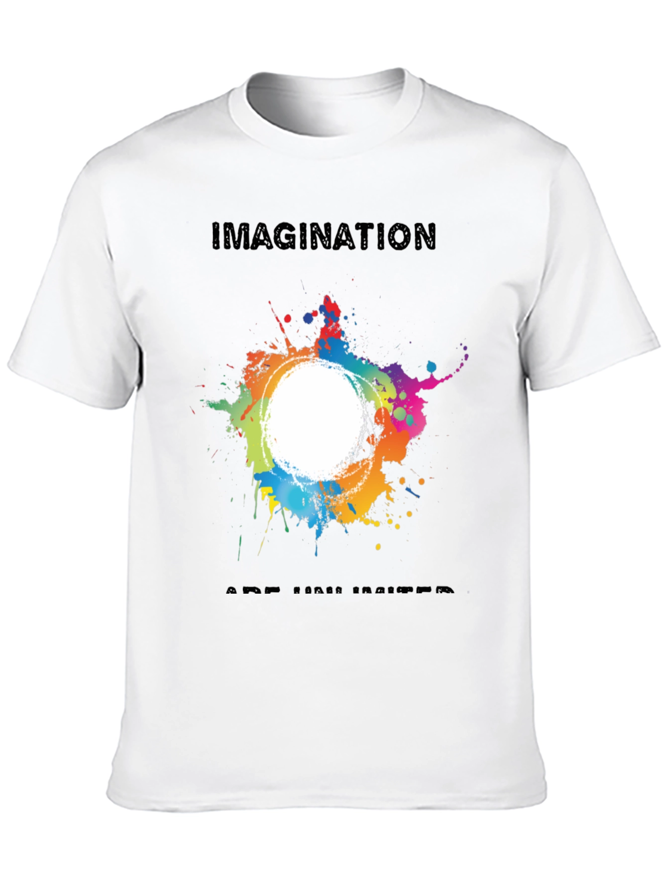 Imagination Unlimited Black T-Shirt