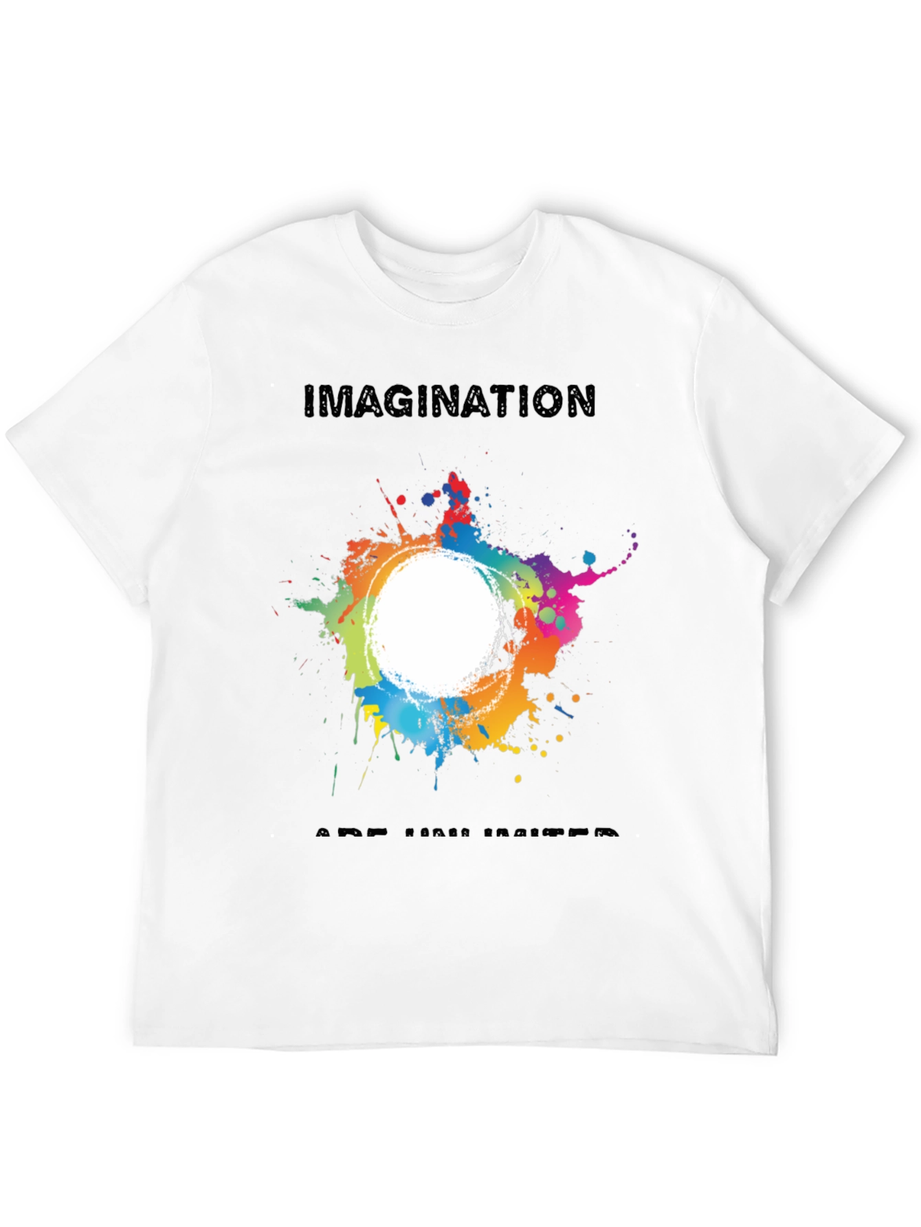 Imagination Unlimited Black T-Shirt