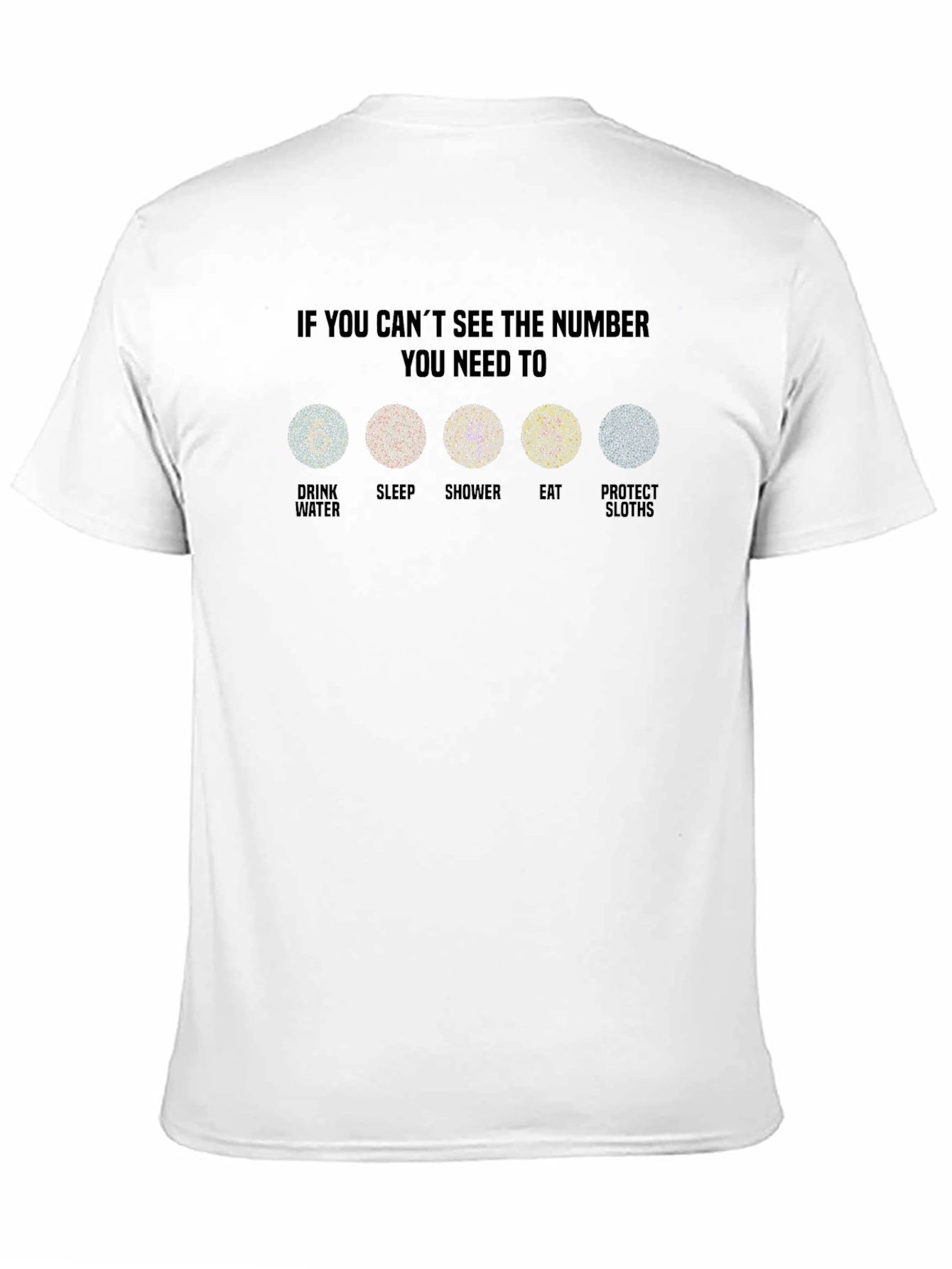 Eye Test Funny Graphic Tee
