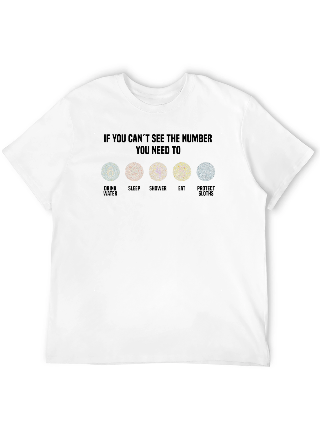 Eye Test Funny Graphic Tee