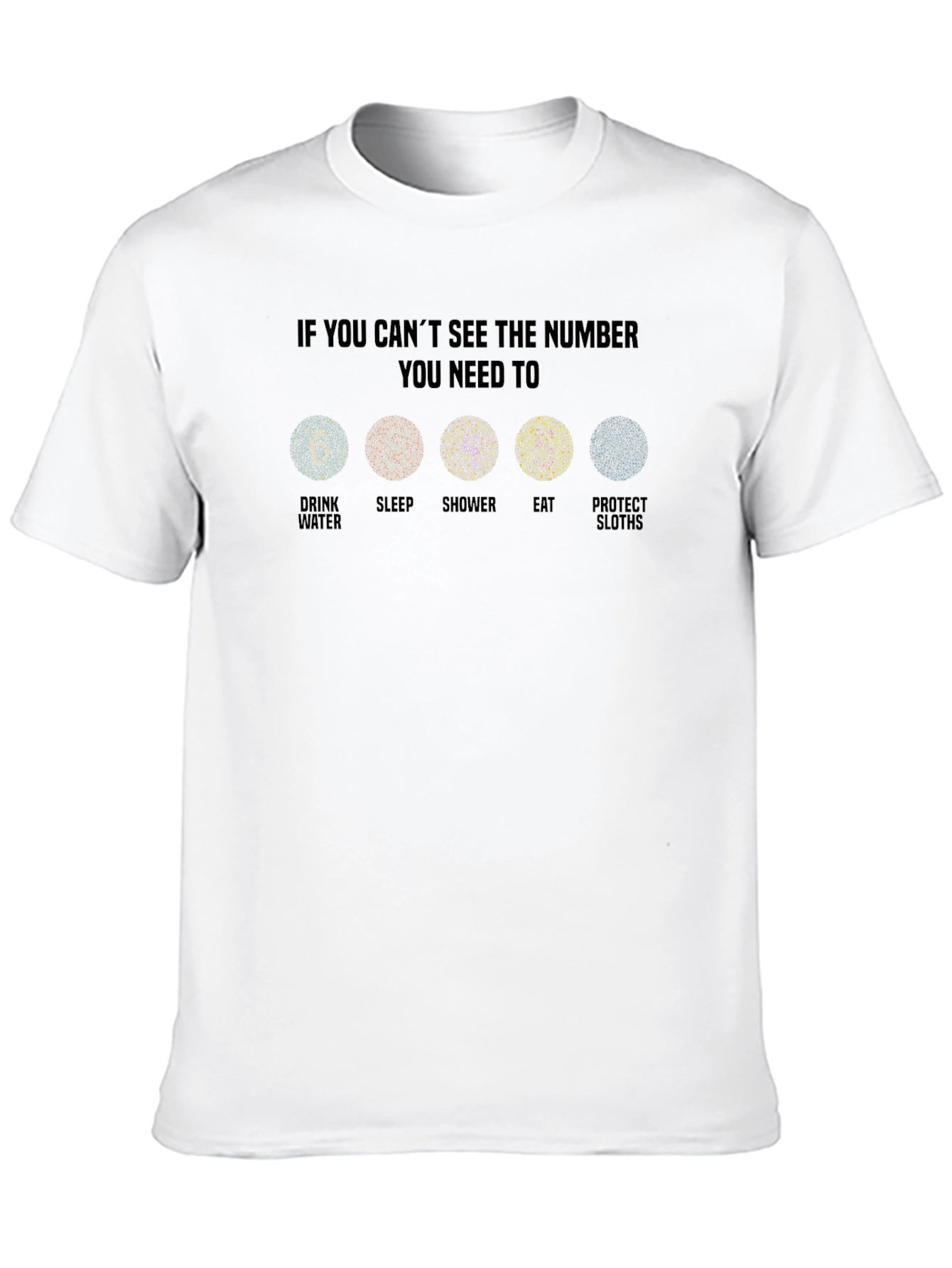 Eye Test Funny Graphic Tee