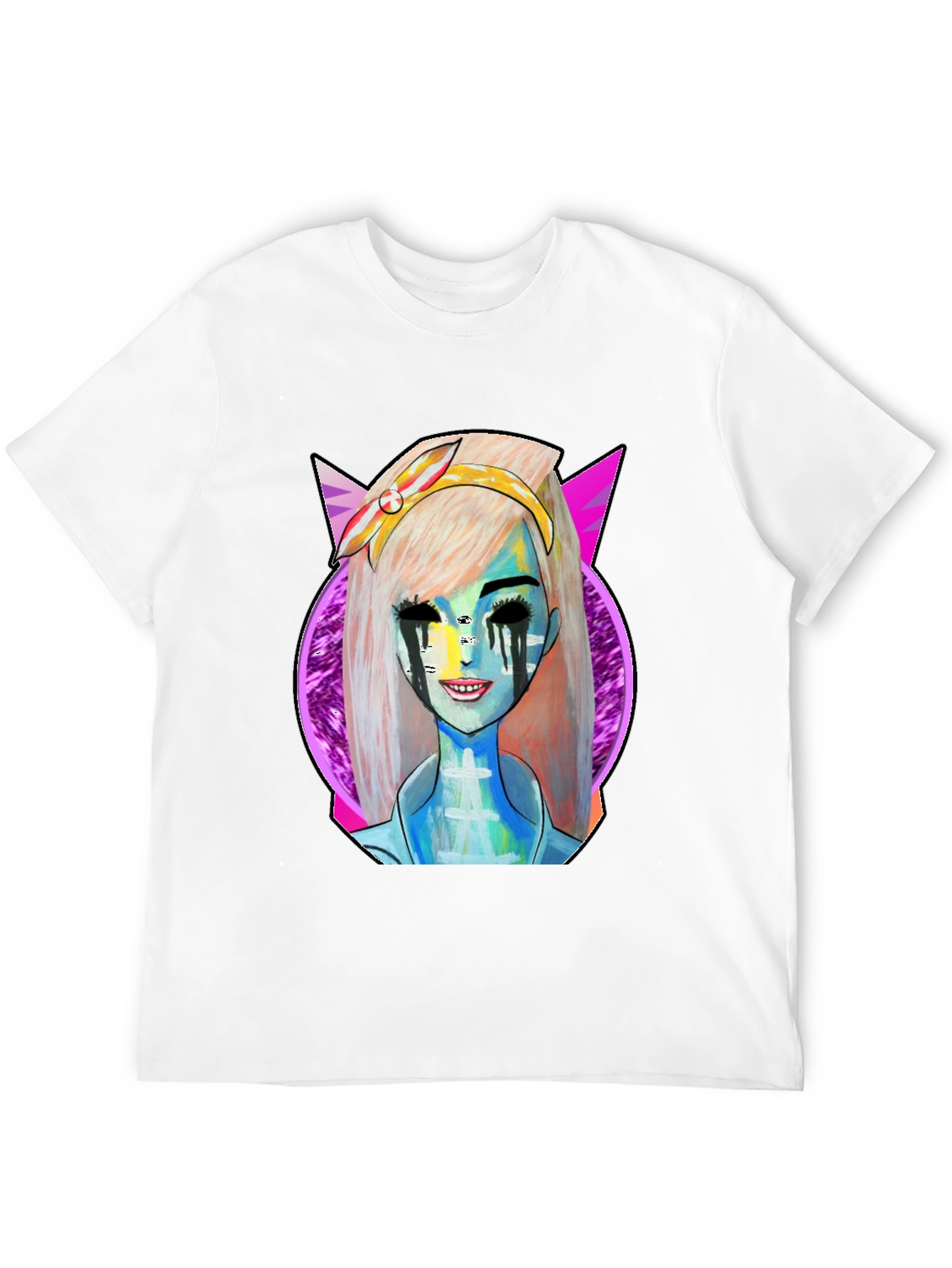 Pop Art Graphic T-Shirt - Unique Character Design