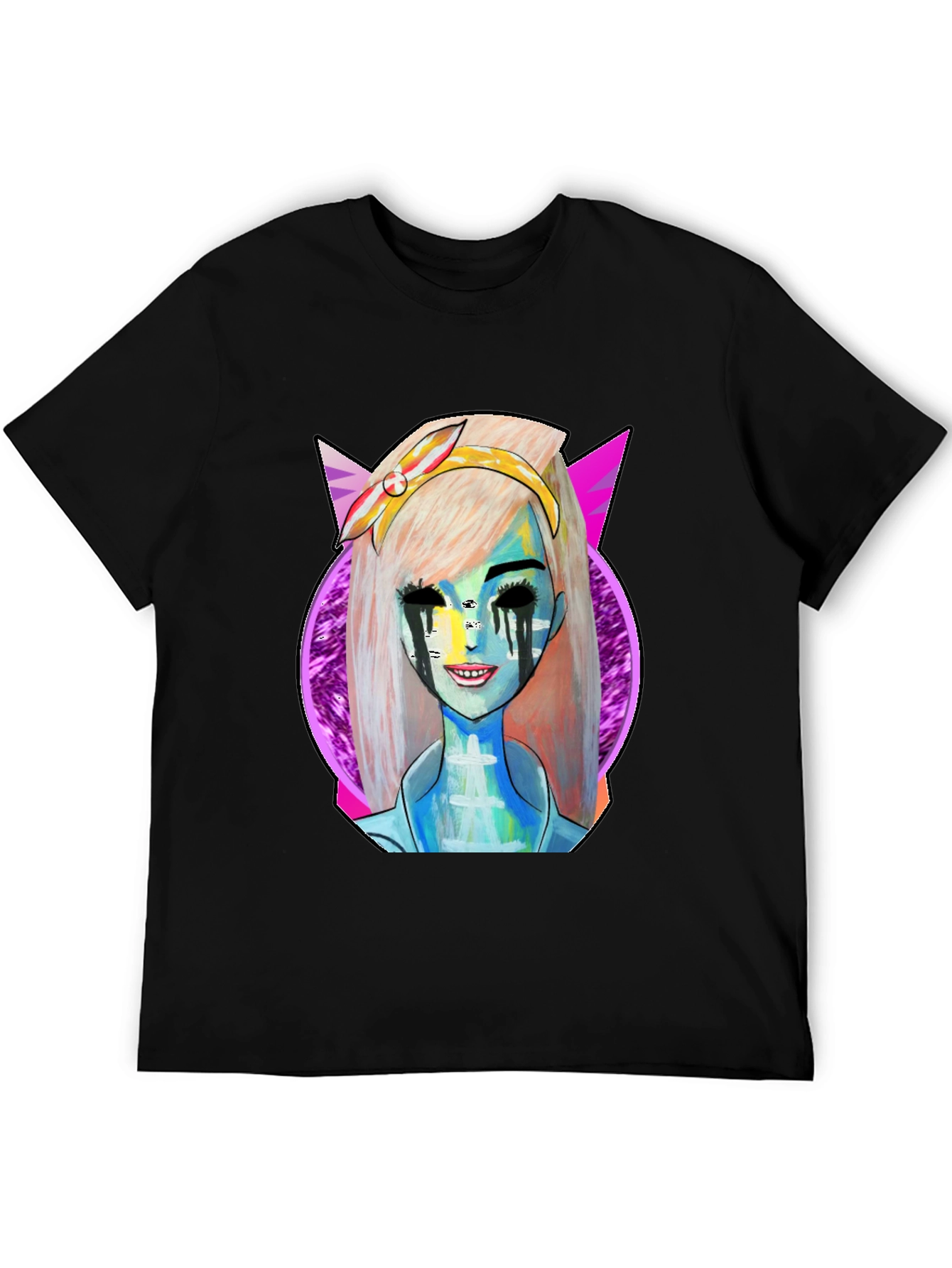 Pop Art Graphic T-Shirt - Unique Character Design
