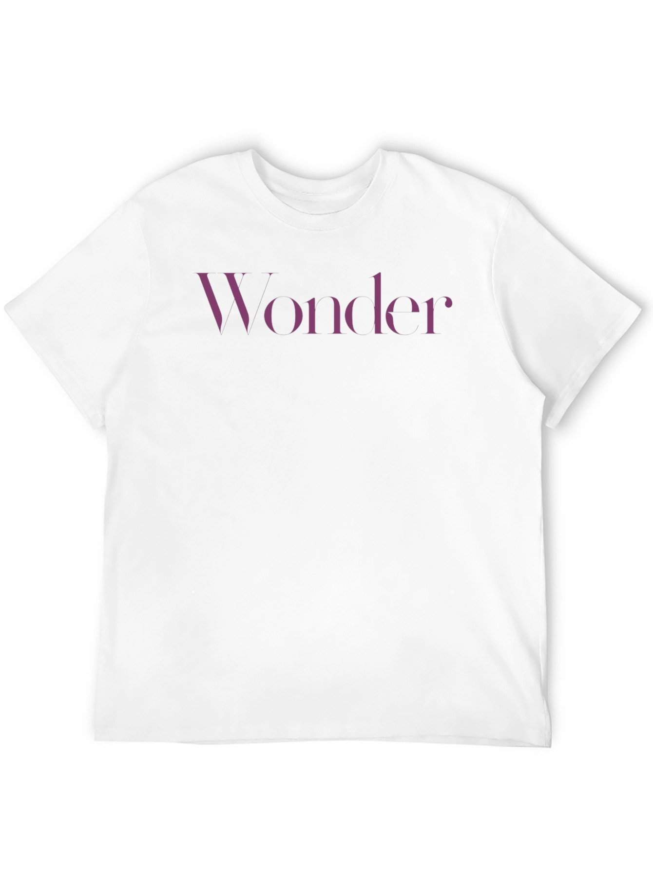 Wonder Graphic Tee - Stylish Short Sleeve Crewneck