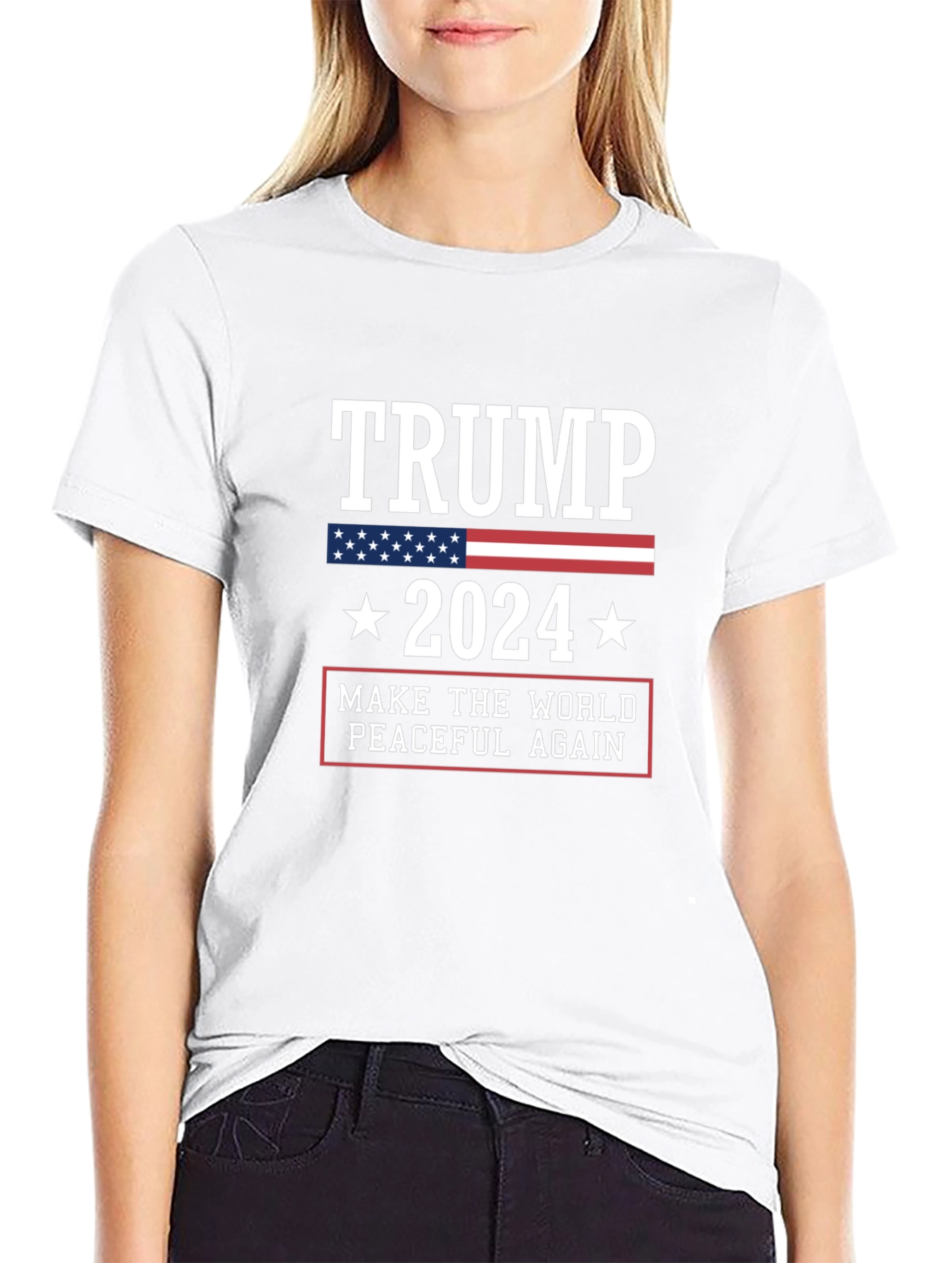 Trump 2024 Make the World Peaceful Again T-Shirt