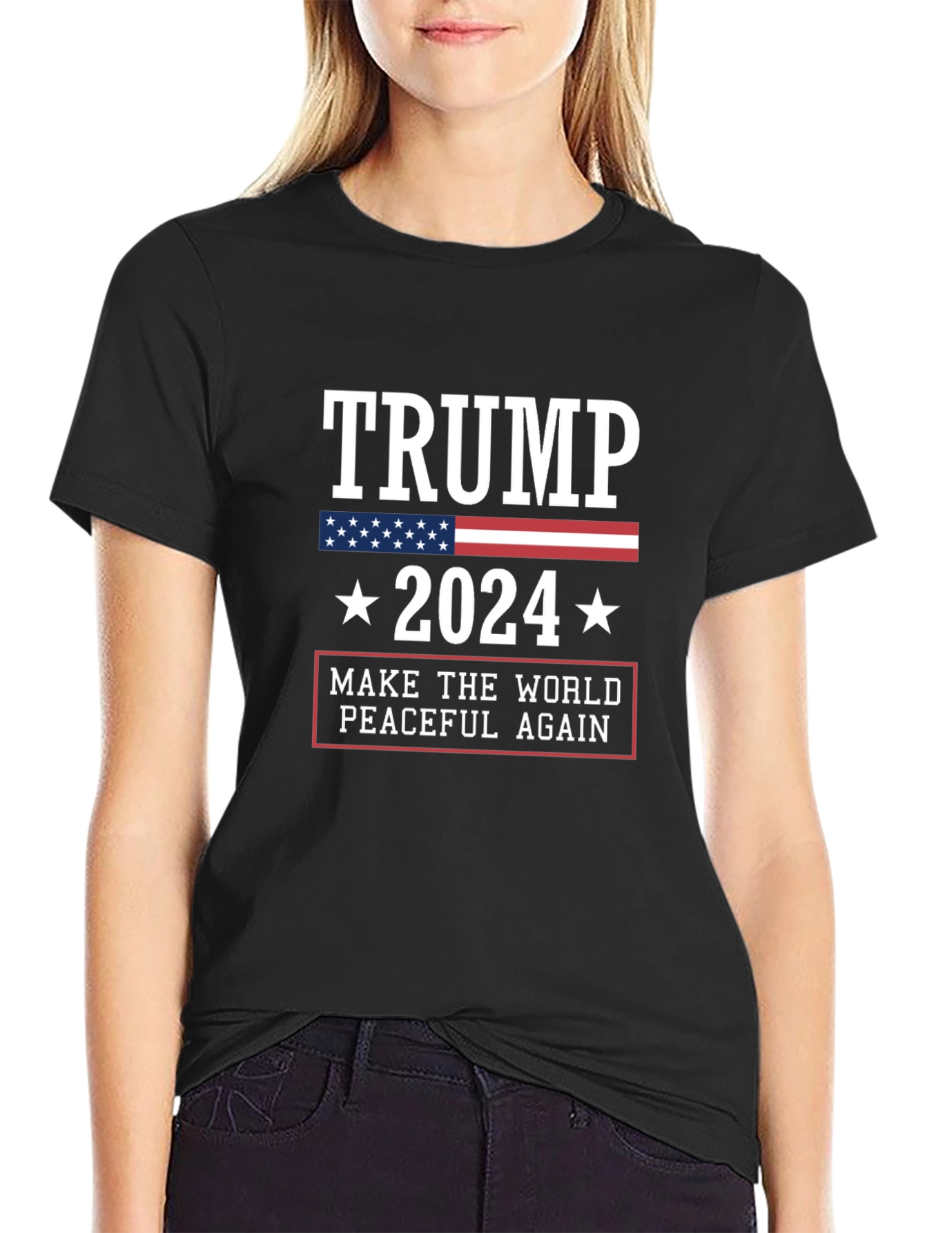 Trump 2024 Make the World Peaceful Again T-Shirt