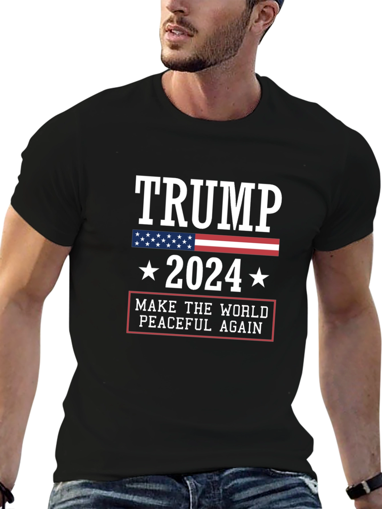 Trump 2024 Make the World Peaceful Again T-Shirt