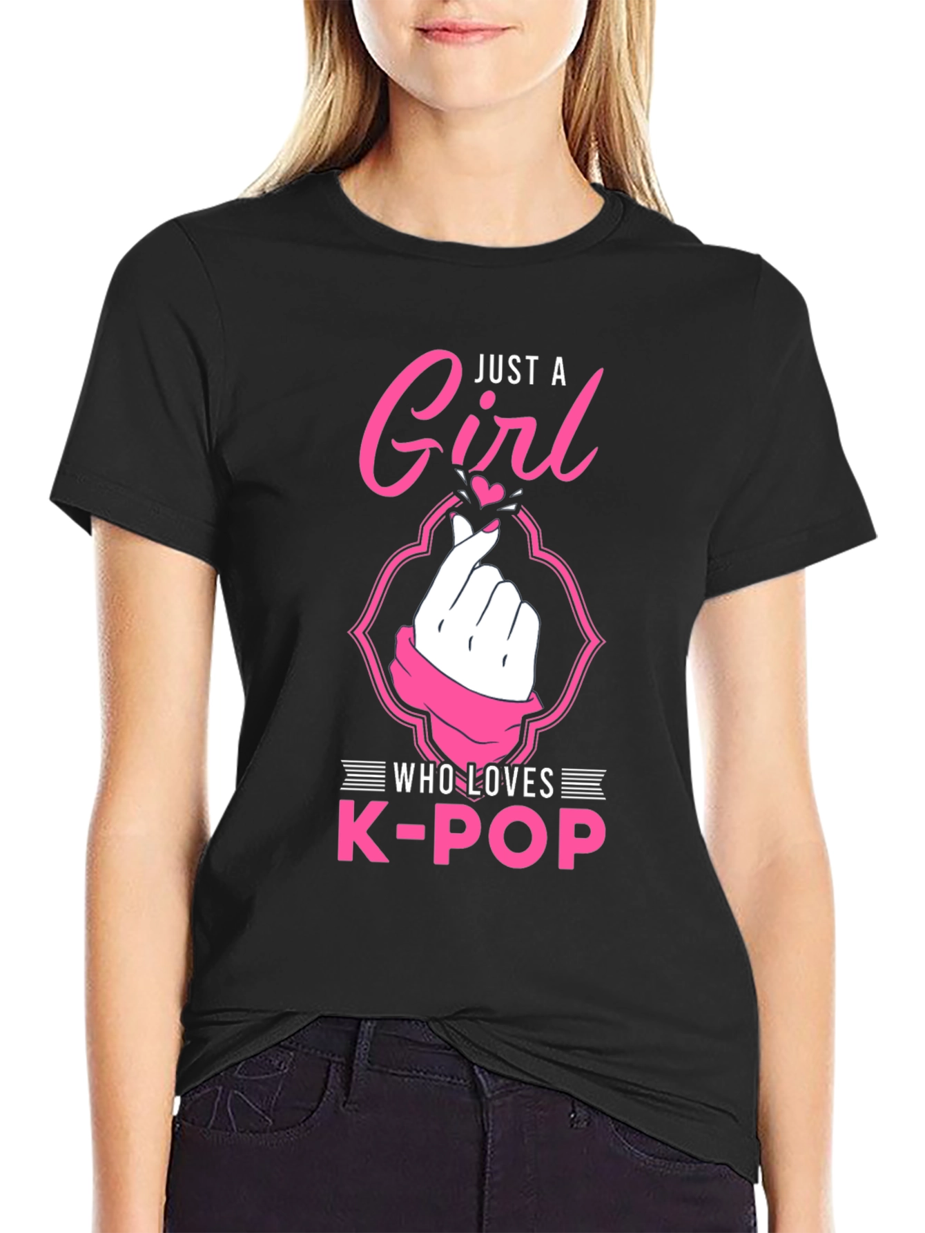 Just A Girl Who Loves K-POP T-Shirt