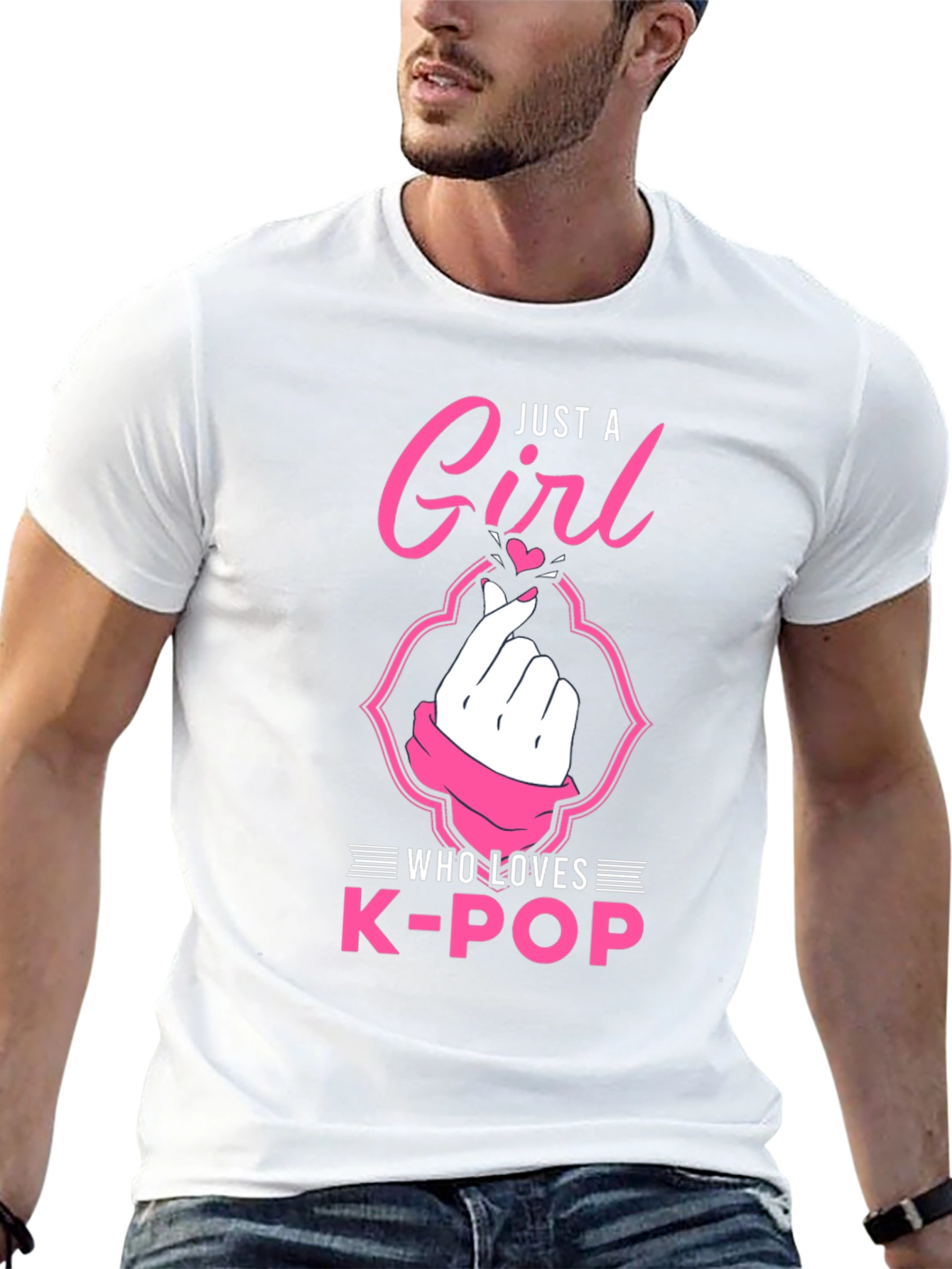 Just A Girl Who Loves K-POP T-Shirt