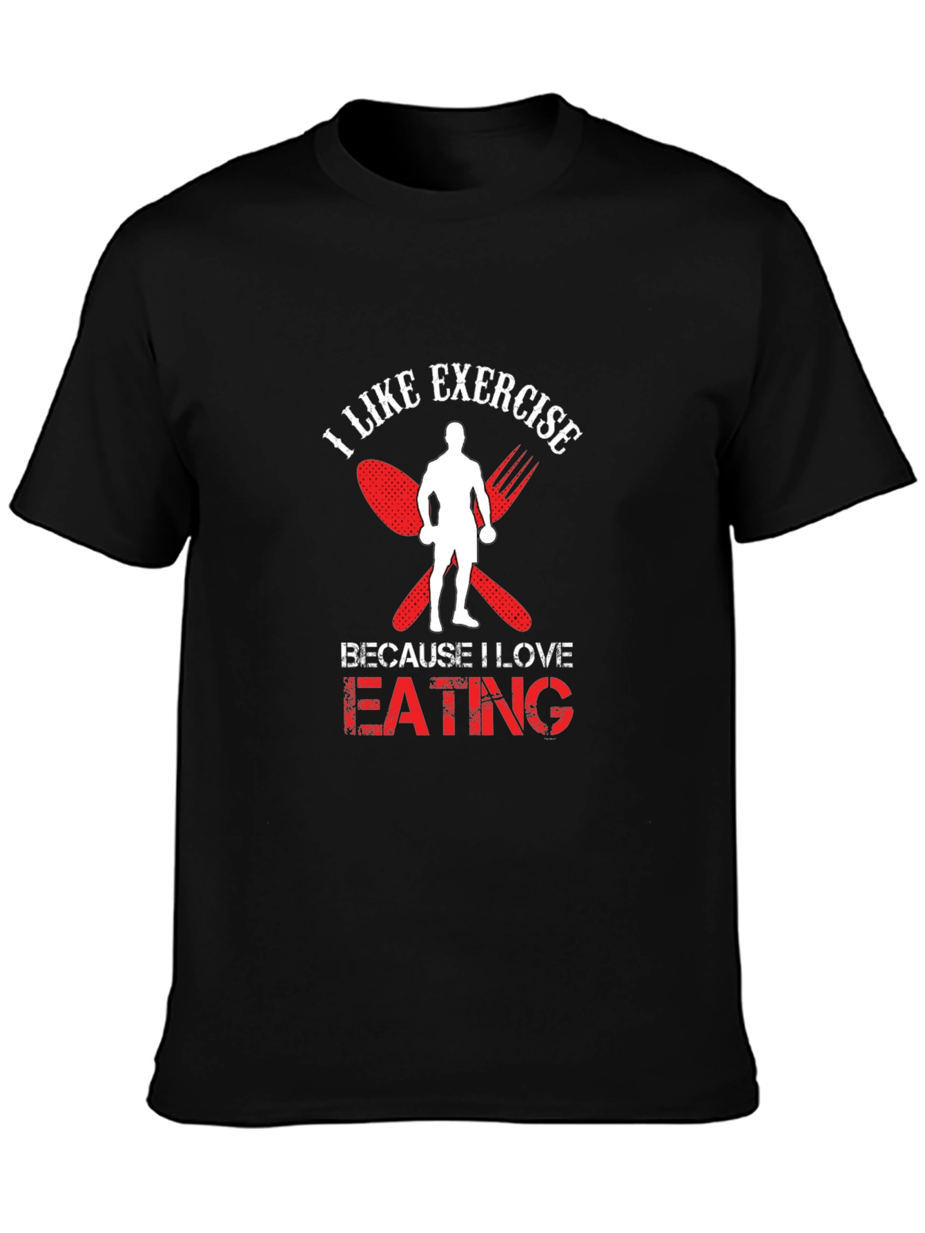 Exercise & Eating Graphic T-Shirt