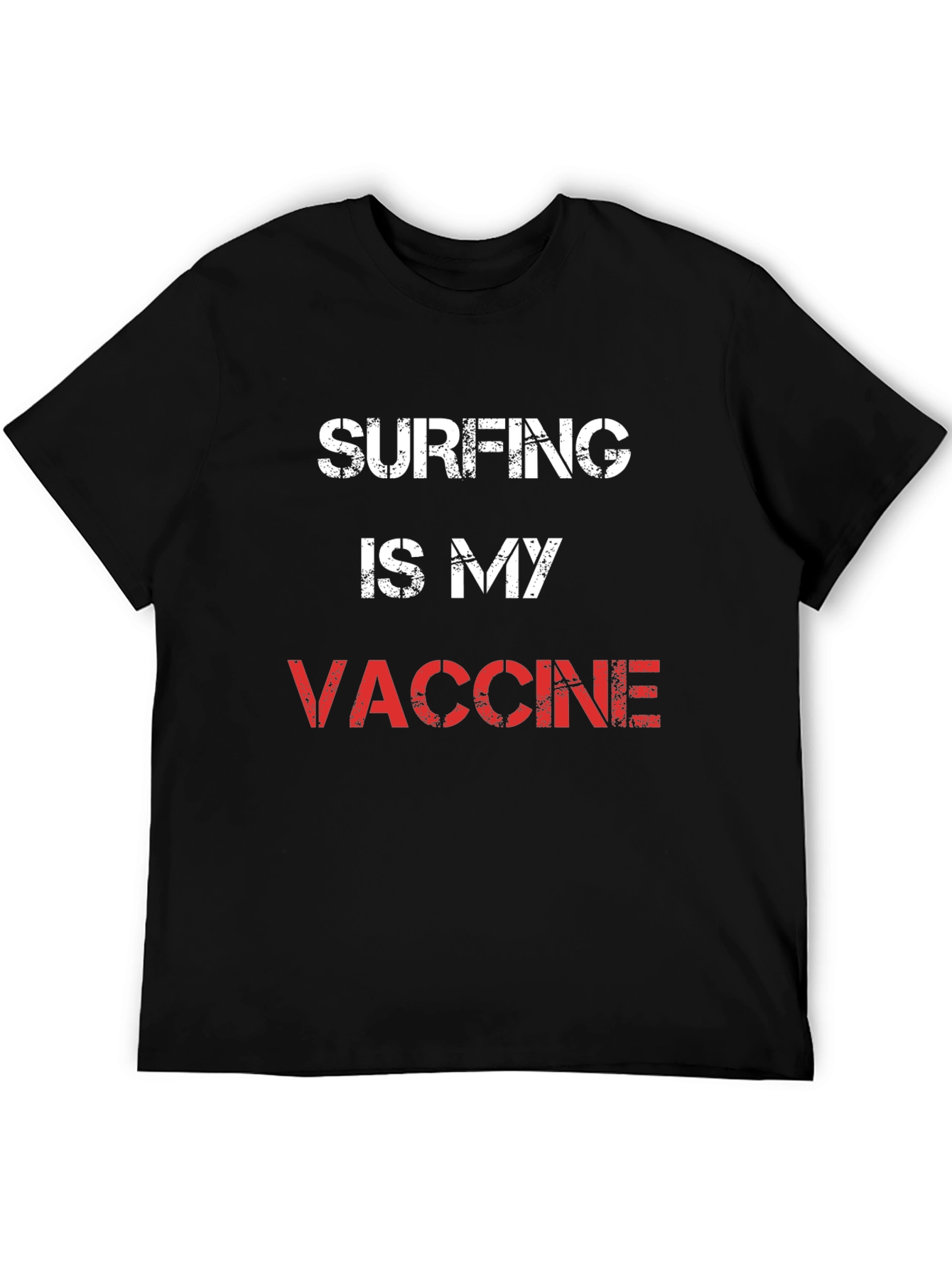 Surfing Is My Vaccine Graphic Tee