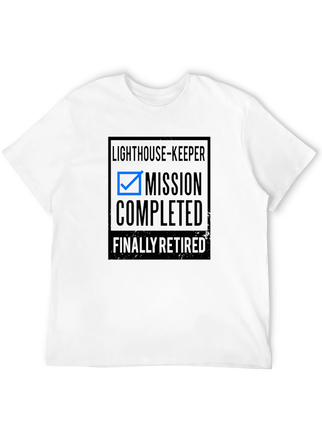 Lighthouse Keeper Retired T-Shirt