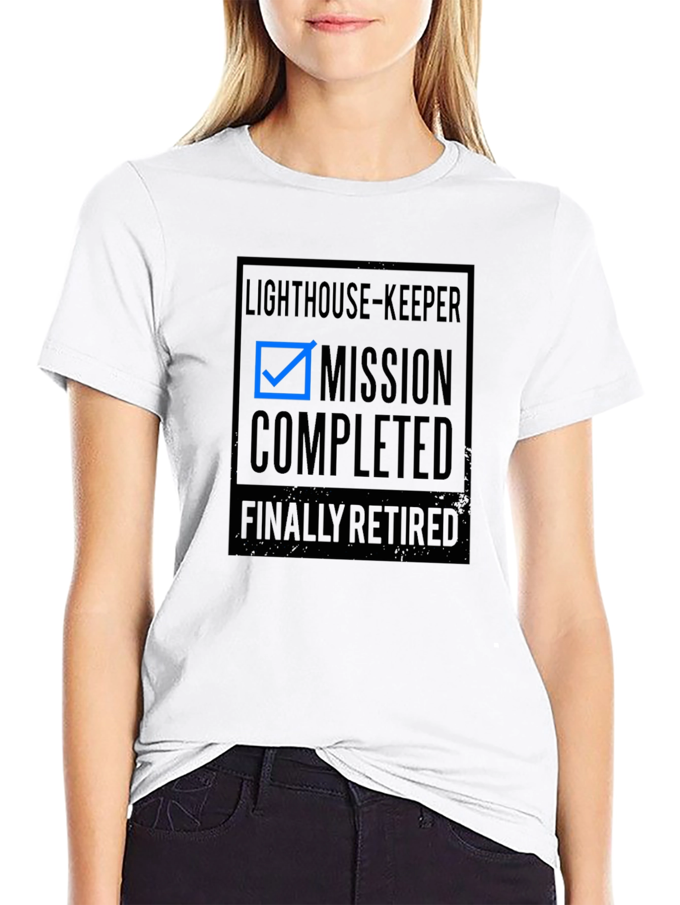 Lighthouse Keeper Retired T-Shirt