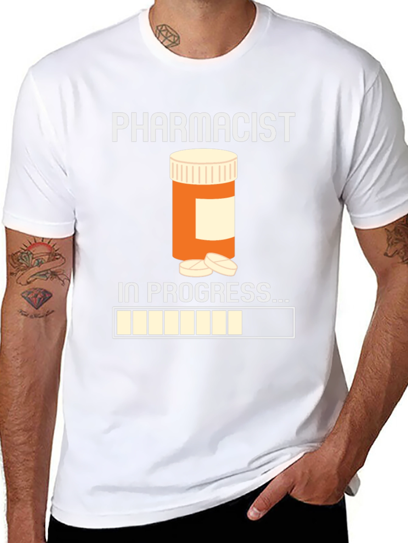 Pharmacist in Progress Graphic T-Shirt